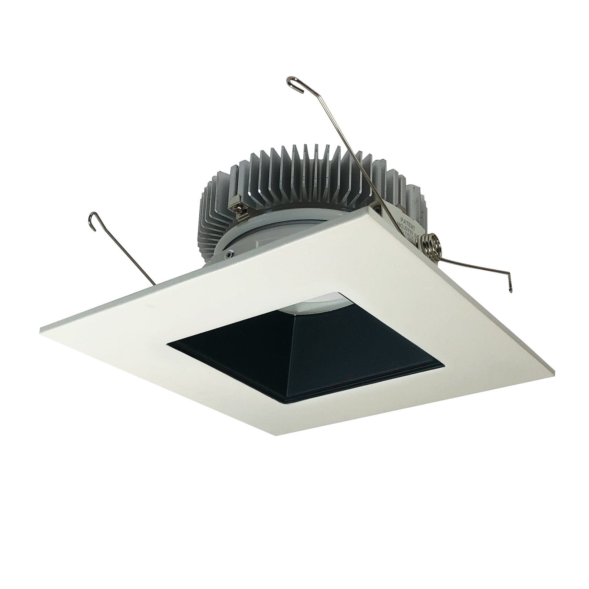 Nora NLCB2-65620CDBW 6 inch Cobalt Dedicated High Lumen Square/Square, 2000lm, Comfort Dim, Black Reflector / White Flange