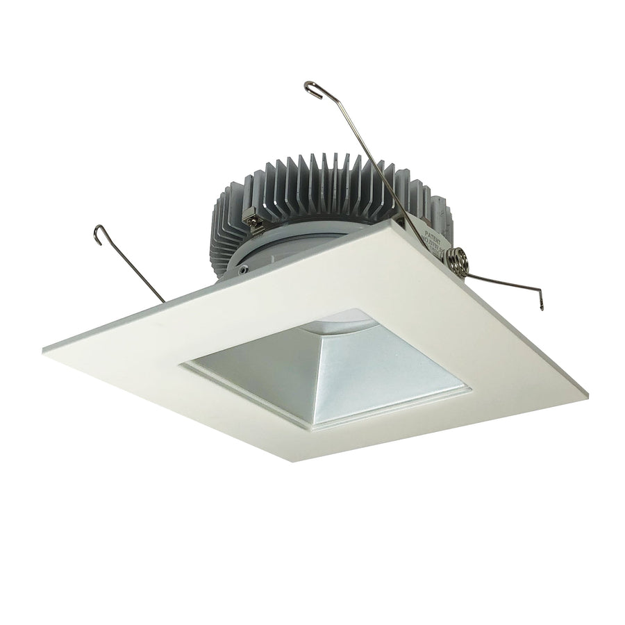Nora NLCB2-6561527HZW 6 inch Cobalt Dedicated High Lumen Square/Square, 1500lm, 2700K, Haze Reflector / White Flange