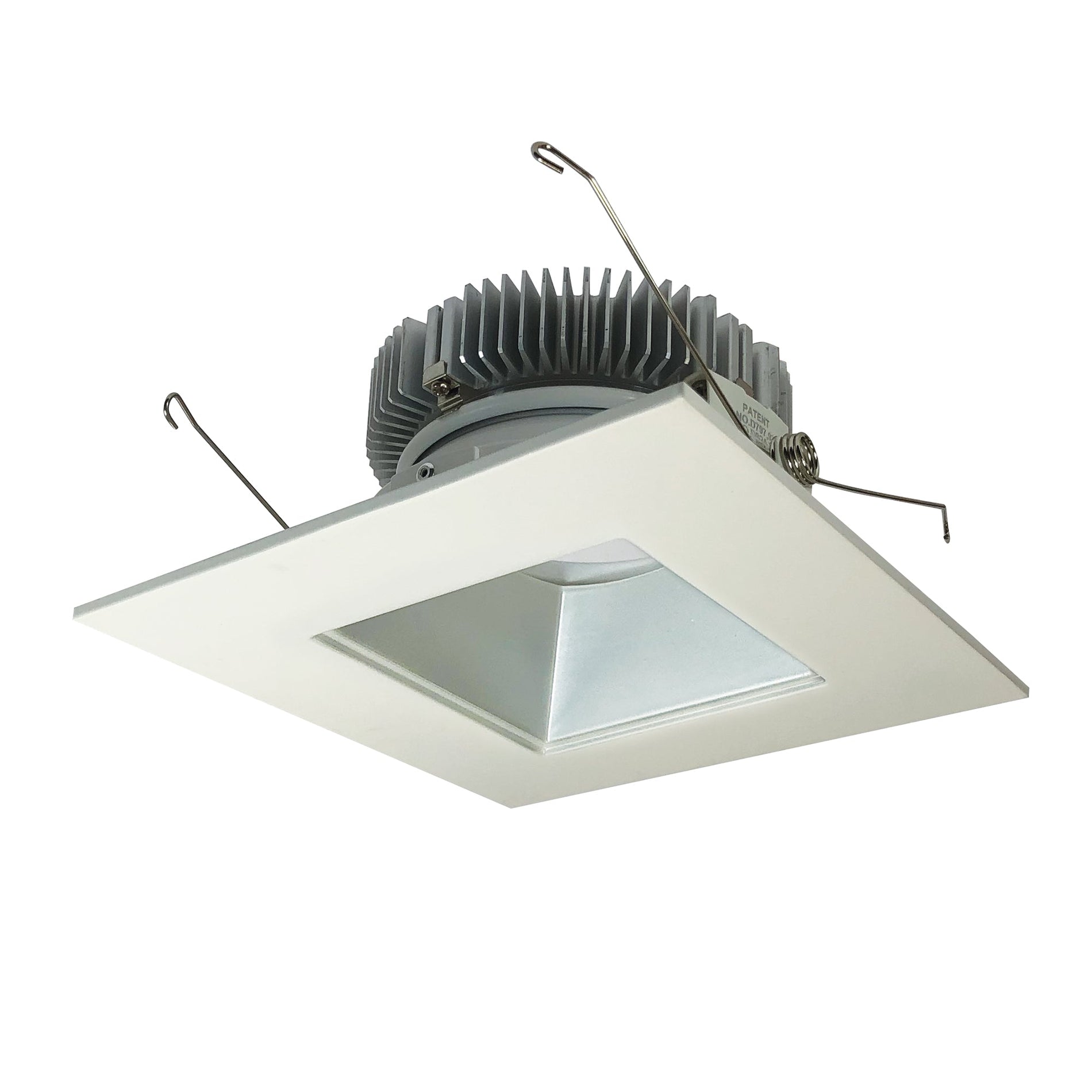 Nora NLCB2-6562040HZW 6 inch Cobalt Dedicated High Lumen Square/Square, 2000lm, 4000K, Haze Reflector / White Flange