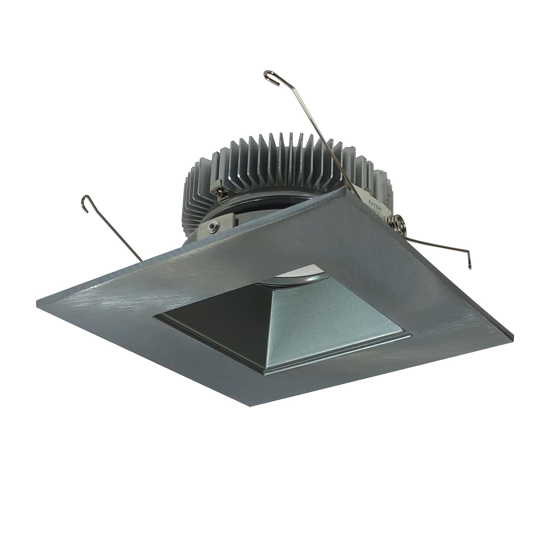 Nora NLCB2-65620CDNN 6 inch Cobalt Dedicated High Lumen Square/Square, 2000lm, Comfort Dim, Natural Metal Reflector / Natural Metal Flange