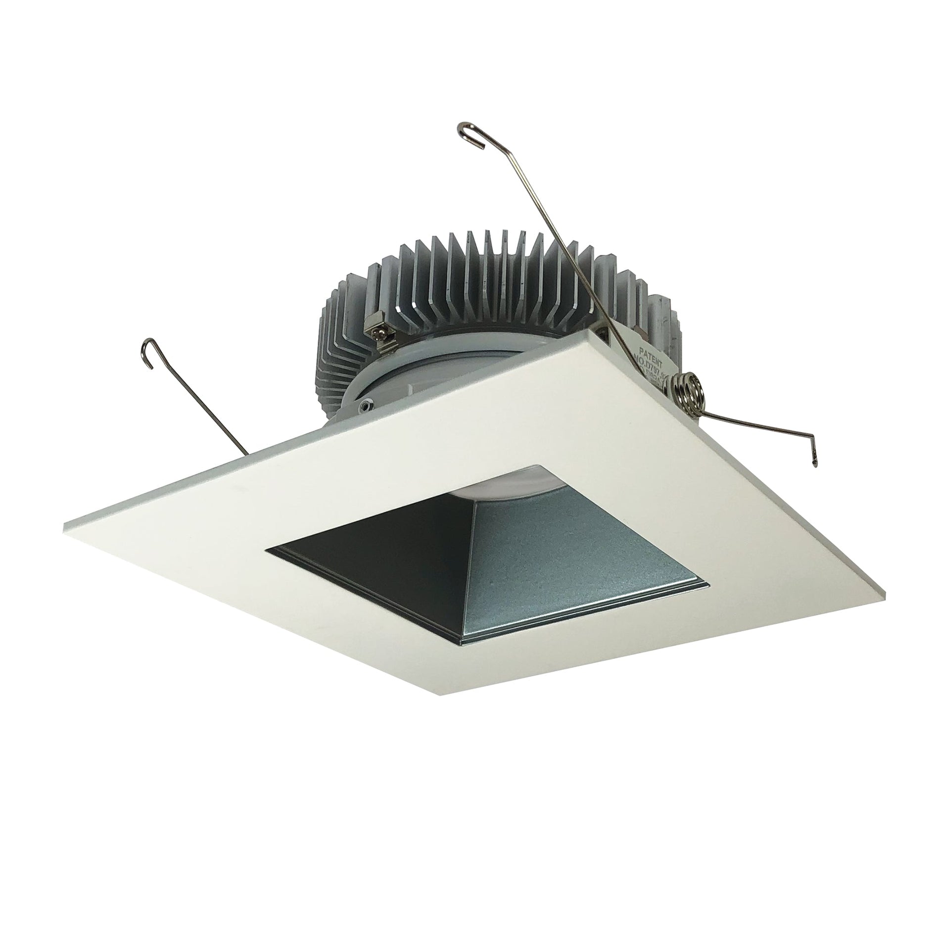 Nora NLCB2-6561540PW 6 inch Cobalt Dedicated High Lumen Square/Square, 1500lm, 4000K, Pewter Reflector / White Flange