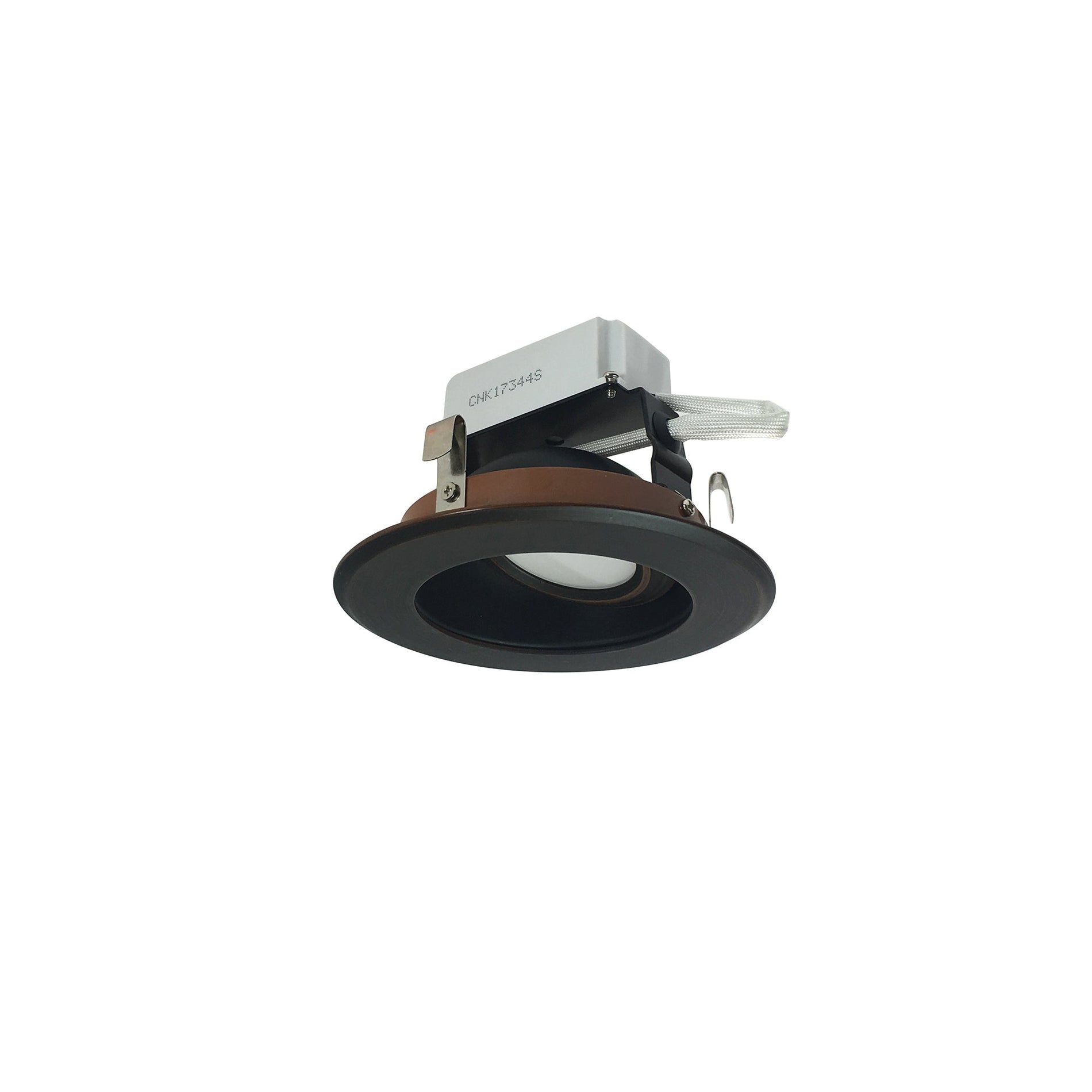 Nora NLCBC-46940XBZBZ 4 inch Cobalt Adjustable LED Retrofit, 1000lm / 12W, 4000K, Bronze Reflector / Bronze Flange