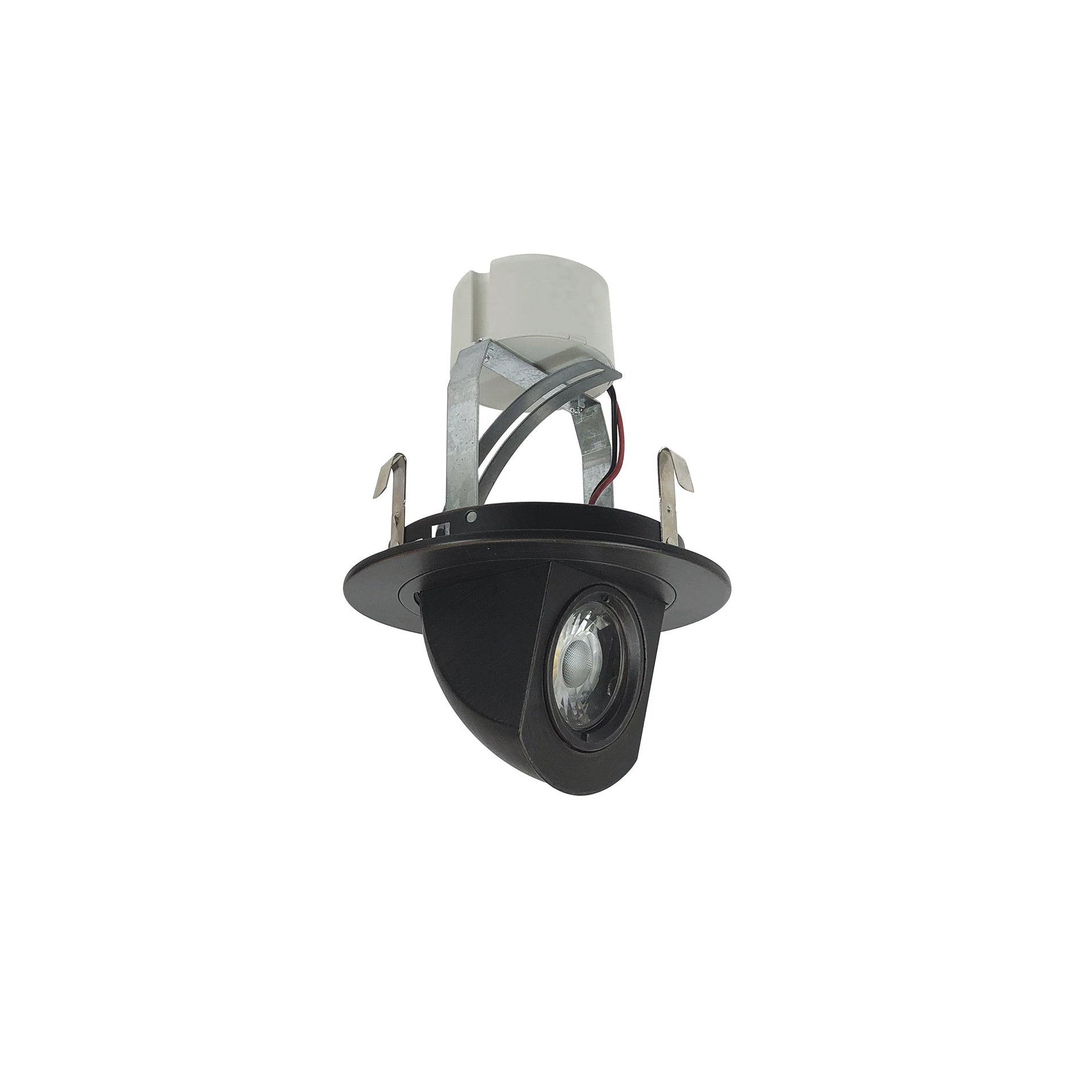 Nora NLCBC-487040XBZ 4 inch Cobalt Retrofit Elbow Square, 1000lm, 4000K, Bronze