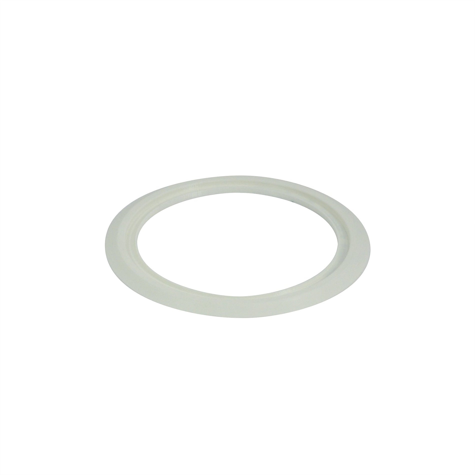 Nora NLCBC-4OR-W Round Oversize Ring for 4 inch Cobalt Retrofits, White Finish