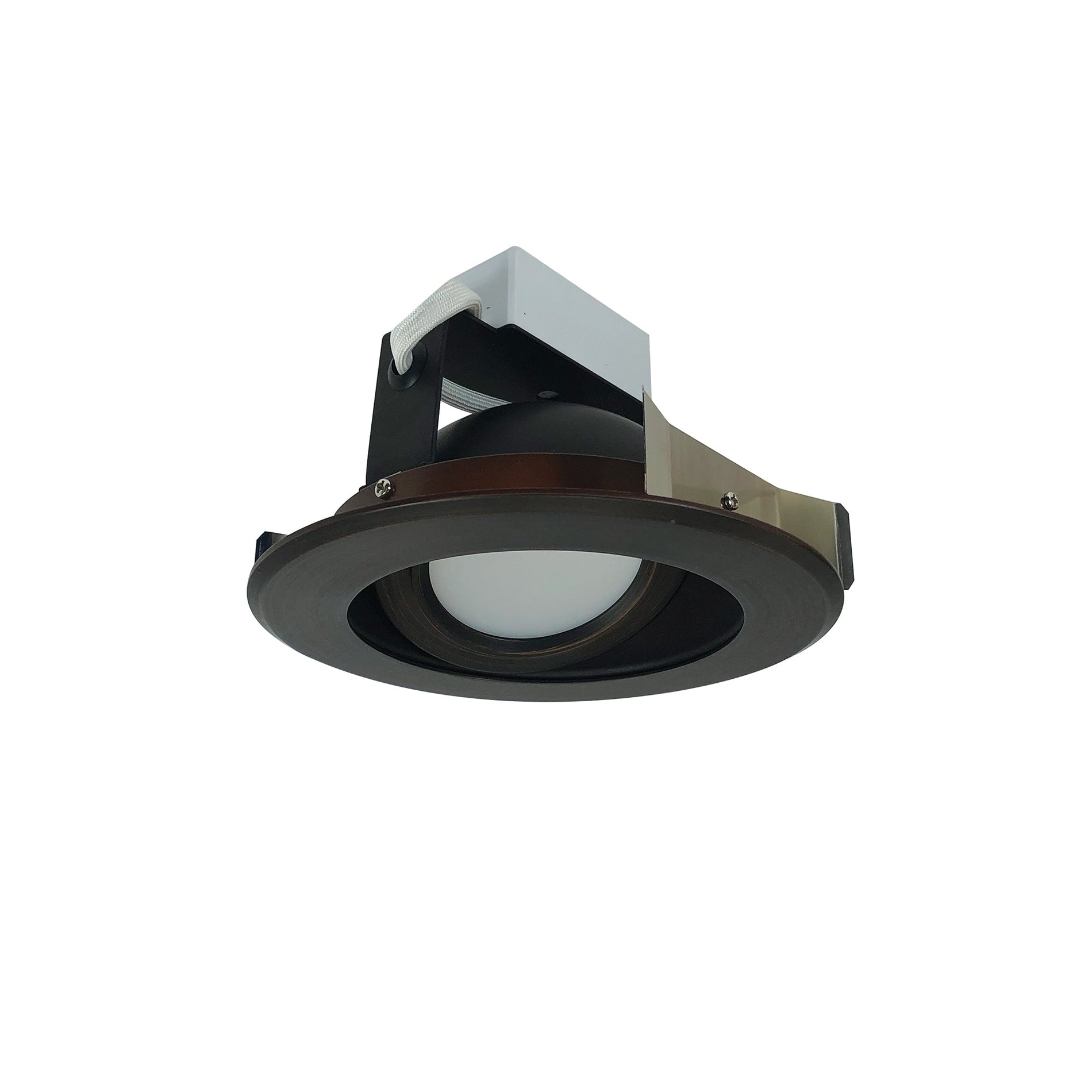 Nora NLCBC-56930XBZBZ 5 inch Cobalt Adjustable LED Retrofit, 1200lm / 14W, 3000K, Bronze Reflector / Bronze Flange