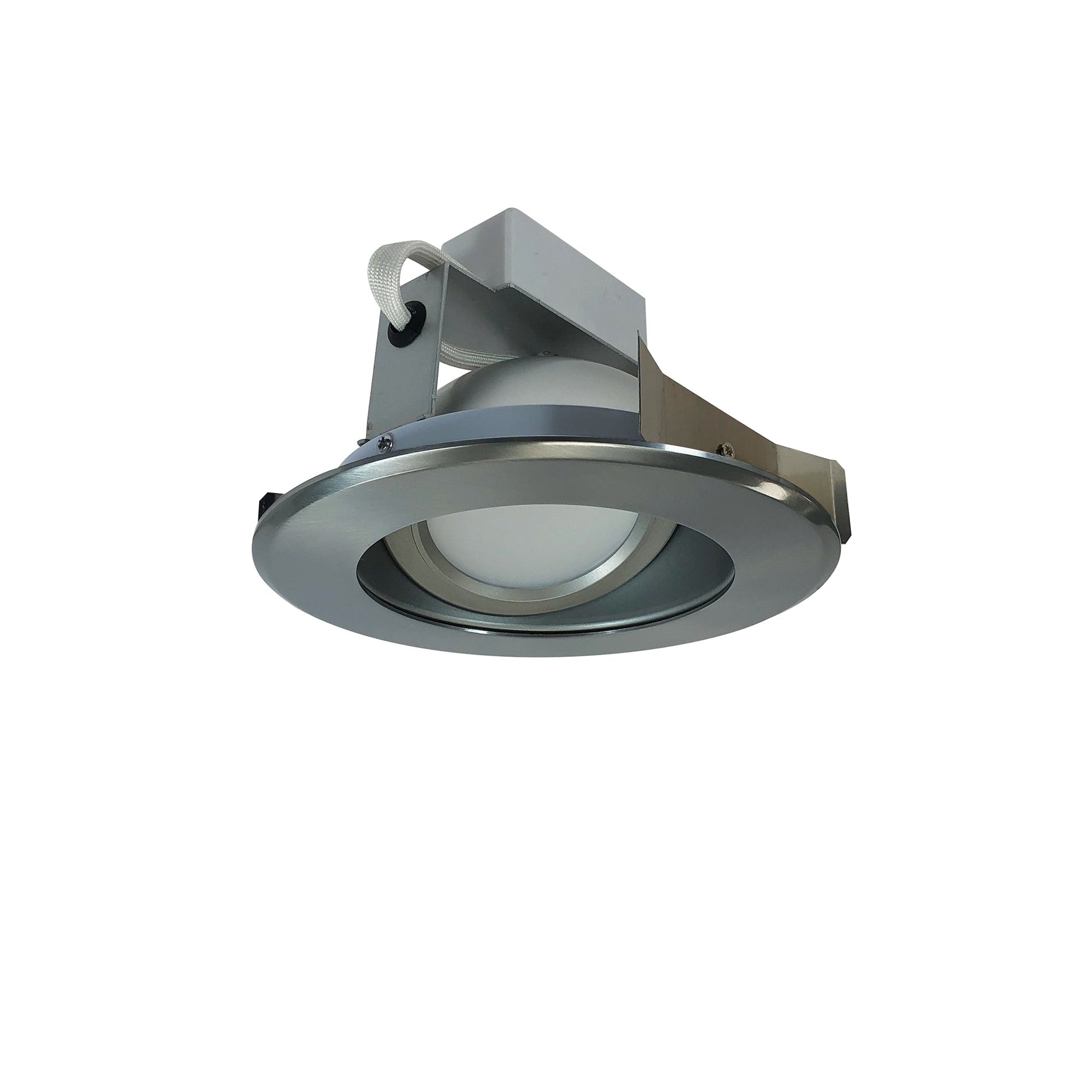 Nora NLCBC-56927XHZN 5 inch Cobalt Adjustable LED Retrofit, 1200lm / 14W, 2700K, Haze Reflector / Natural Metal Flange