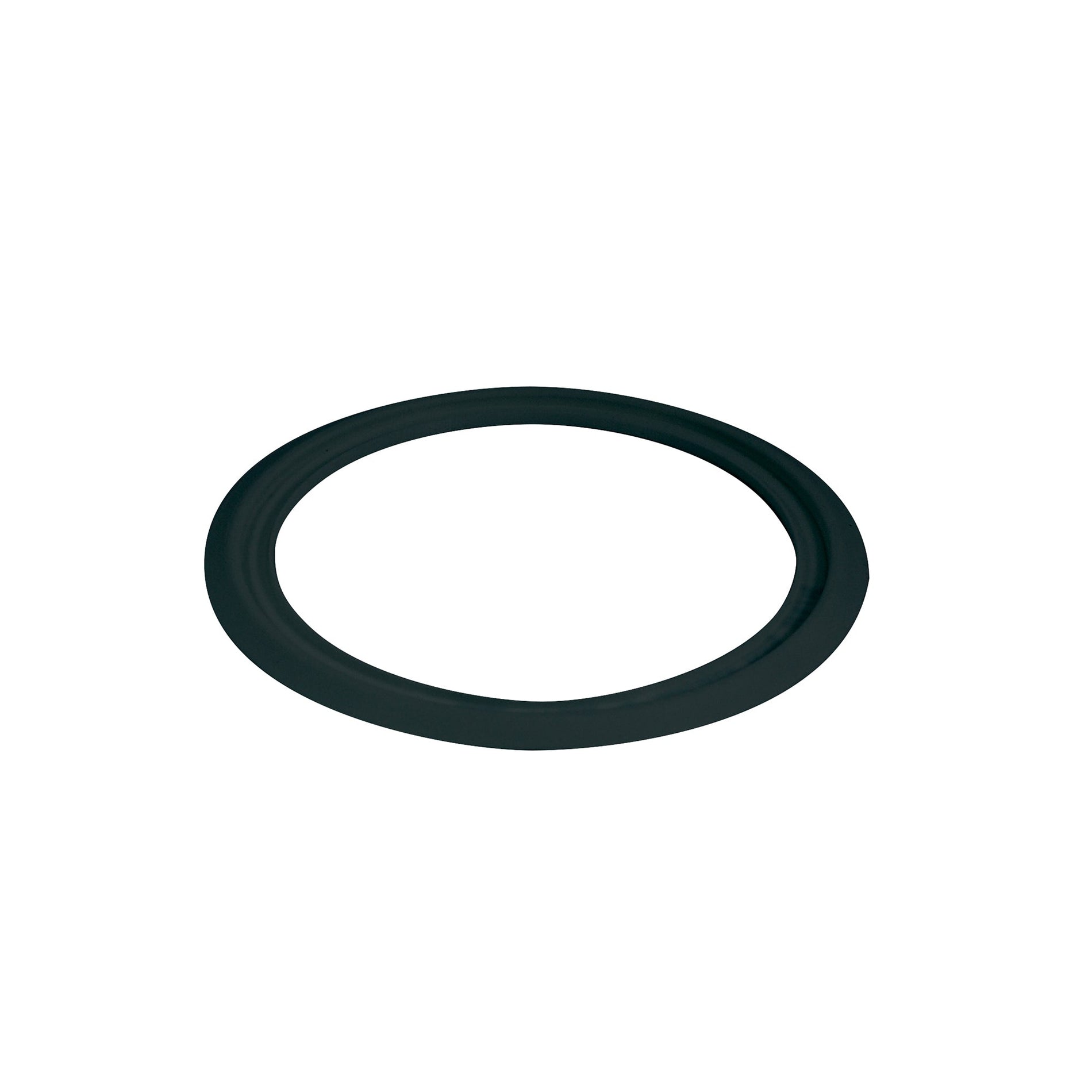 Nora NLCBC-5OR-B Round Oversize Ring for 5 inch Cobalt Retrofits, Black Finish
