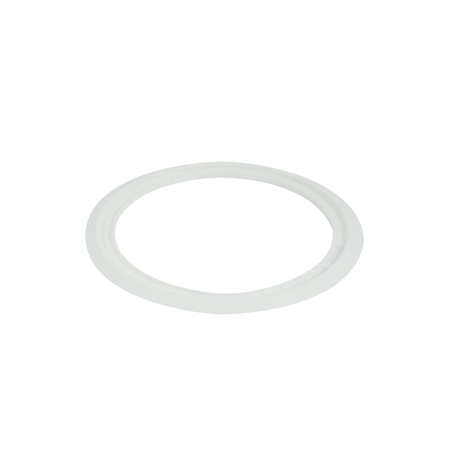 Nora NLCBC-5OR-MPW Round Oversize Ring for 5 inch Cobalt Retrofits, Matte Powder White Finish