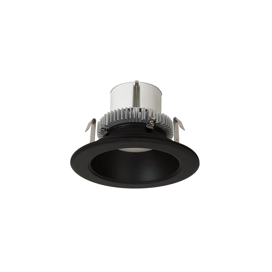 Nora NLCBC2-45140BB/A 4 inch Cobalt Click Round Retrofit Reflector, 750lm / 10W, 4000K, Black Reflector / Black Flange