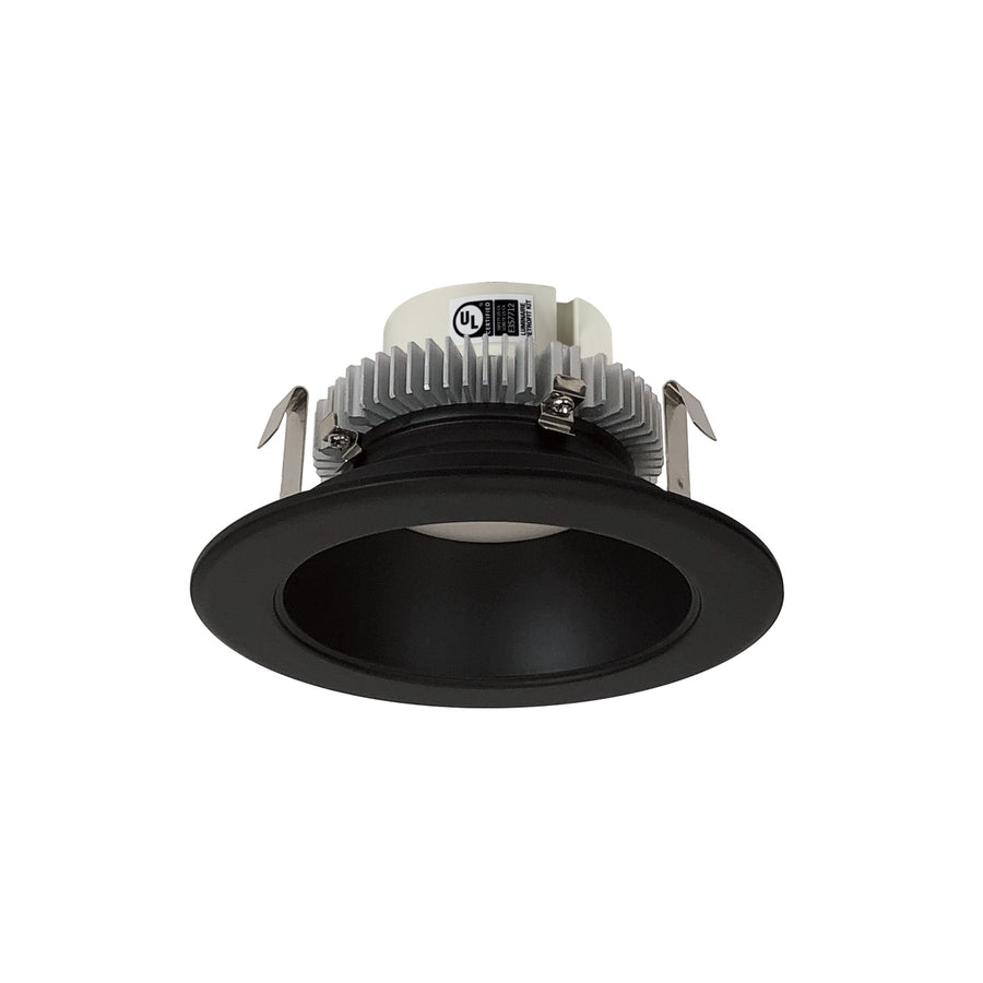 Nora NLCBC2-451TWBB/10 4 inch Cobalt Click Round Retrofit Reflector, 1000lm / 13.5W, Selectable CCT, Black Reflector / Black Flange