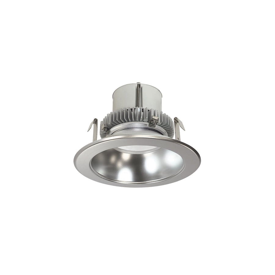 Nora NLCBC2-45140NN/10LE4EM 4 inch Cobalt Click Round Retrofit Reflector, 1000lm / 12W, 4000K, Natural Metal Reflector / Natural Metal Flange, 120-277V input; Phase or 0-10V dimming, Pre-Wired for Emergency