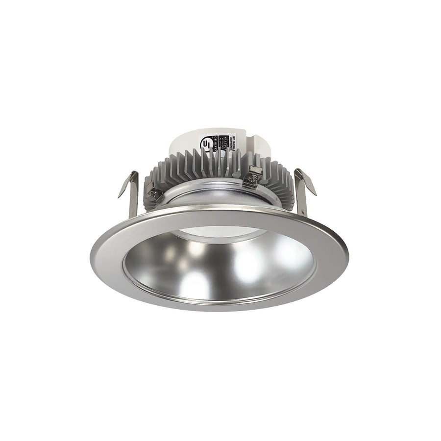 Nora NLCBC2-451TWNN/10 4 inch Cobalt Click Round Retrofit Reflector, 1000lm / 13.5W, Selectable CCT, Natural Metal Reflector / Natural Metal Flange