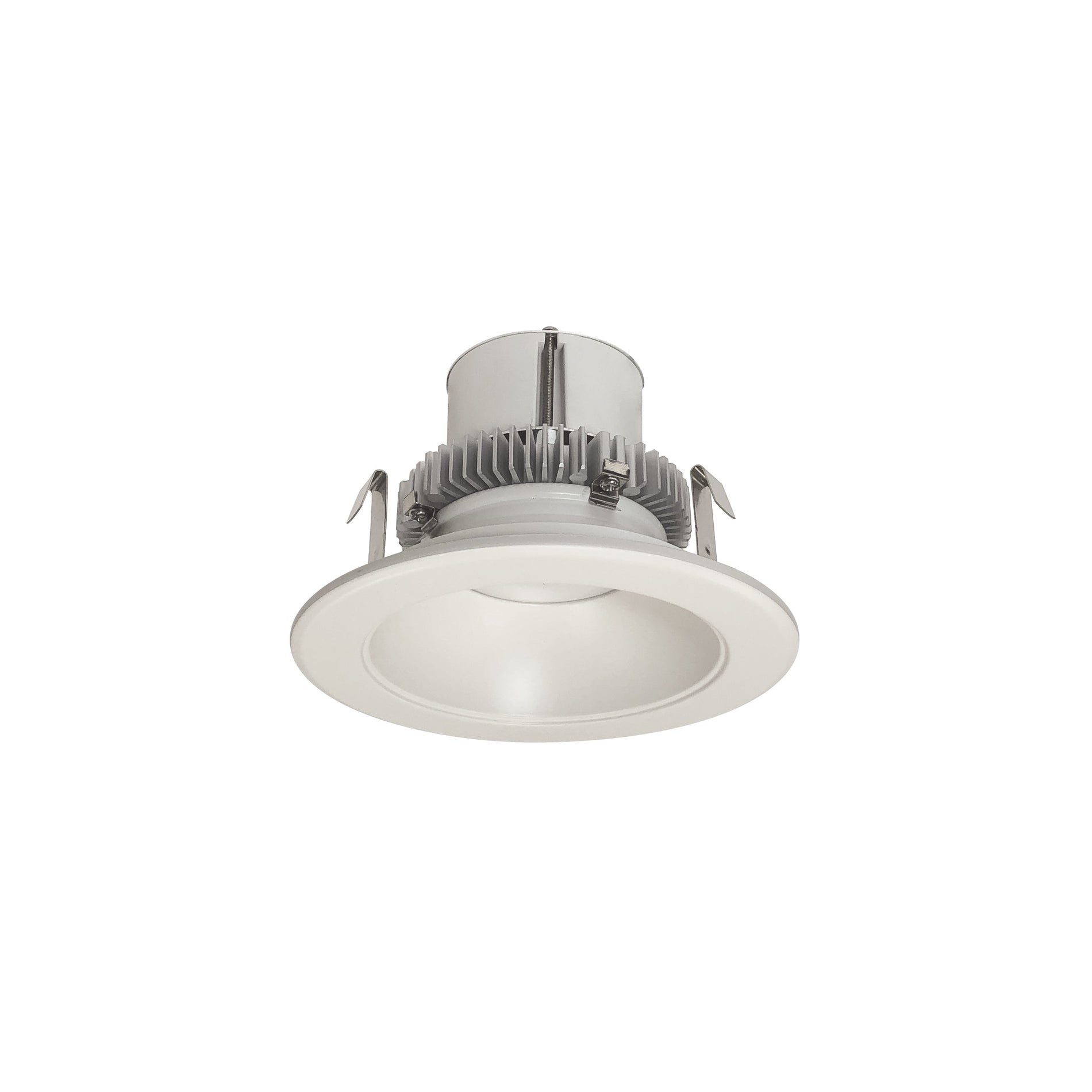 Nora NLCBC2-451CDWW/A 4 inch Cobalt Click Round Retrofit Reflector, 900lm / 12W, Comfort Dim, White Reflector / White Flange