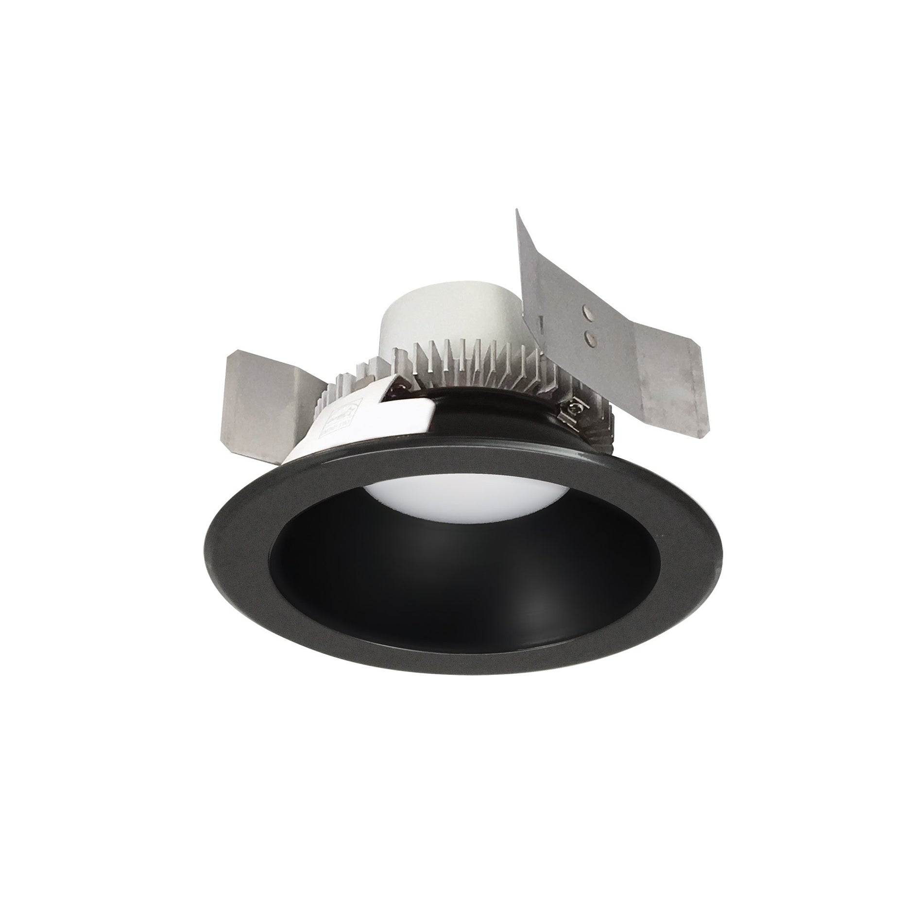 Nora NLCBC2-55127BB/10LE4 5 inch Cobalt Click Round Retrofit Reflector, 1000lm / 12W, 2700K, Black Reflector / Black Flange, 120-277V input; Phase or 0-10V dimming