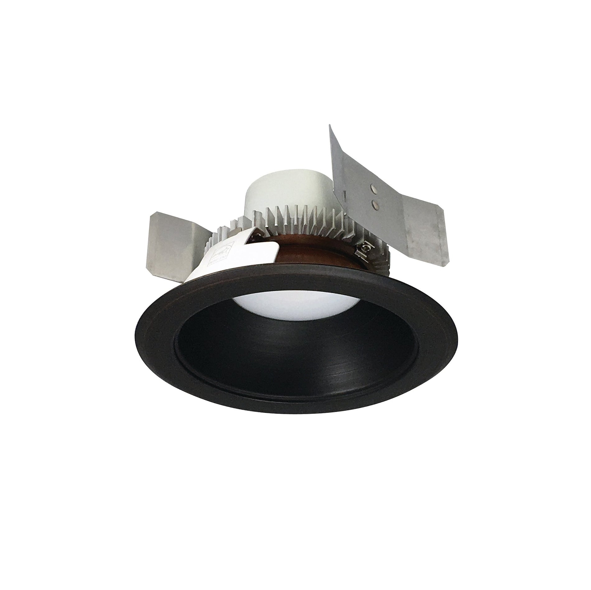 Nora NLCBC2-55130BZBZ/10LE4 5 inch Cobalt Click Round Retrofit Reflector, 1000lm / 12W, 3000K, Bronze Reflector / Bronze Flange, 120-277V input; Phase or 0-10V dimming