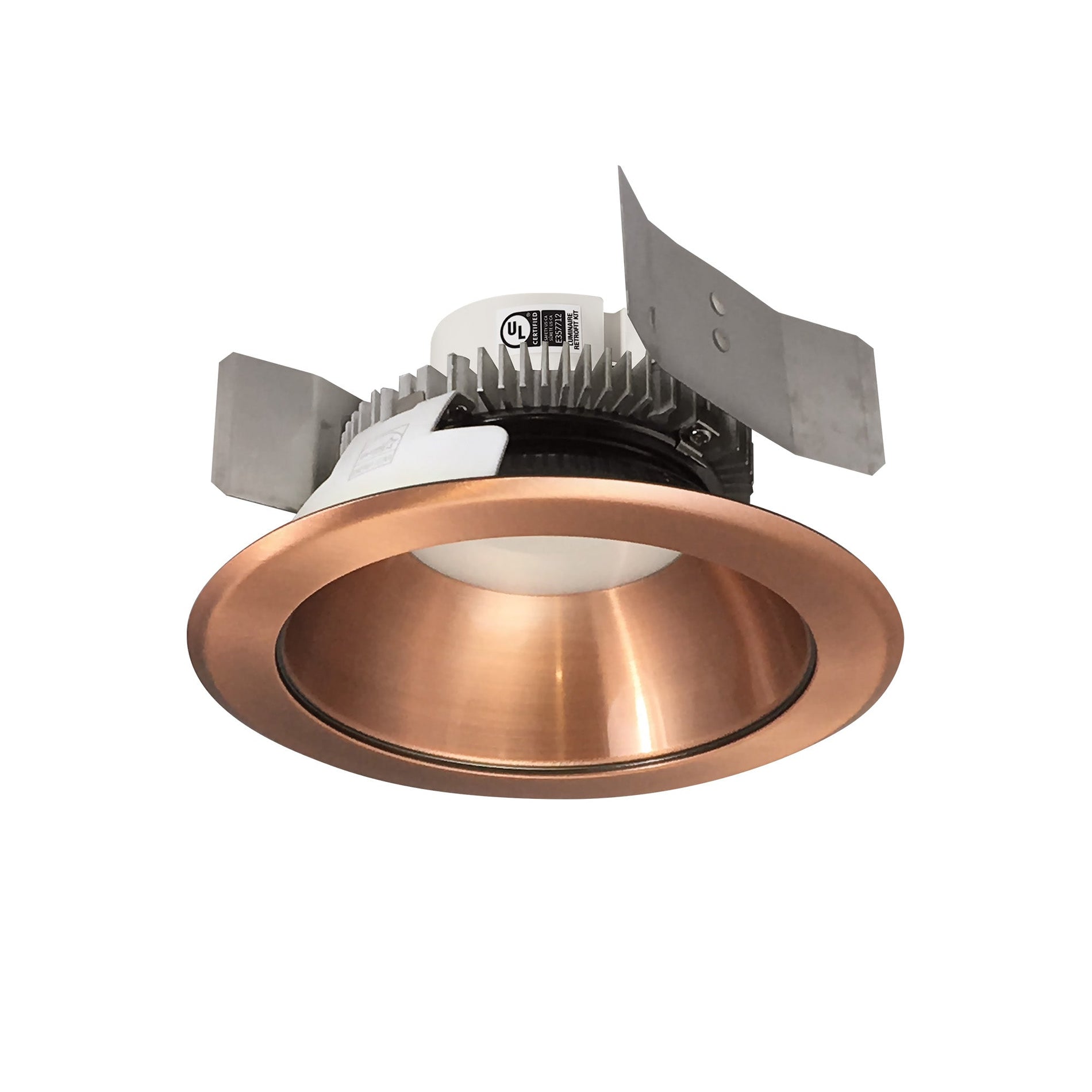 Nora NLCBC2-551TWCOCO/10 5 inch Cobalt Click Round Retrofit Reflector, 1000lm / 13.5W, Selectable CCT, Copper