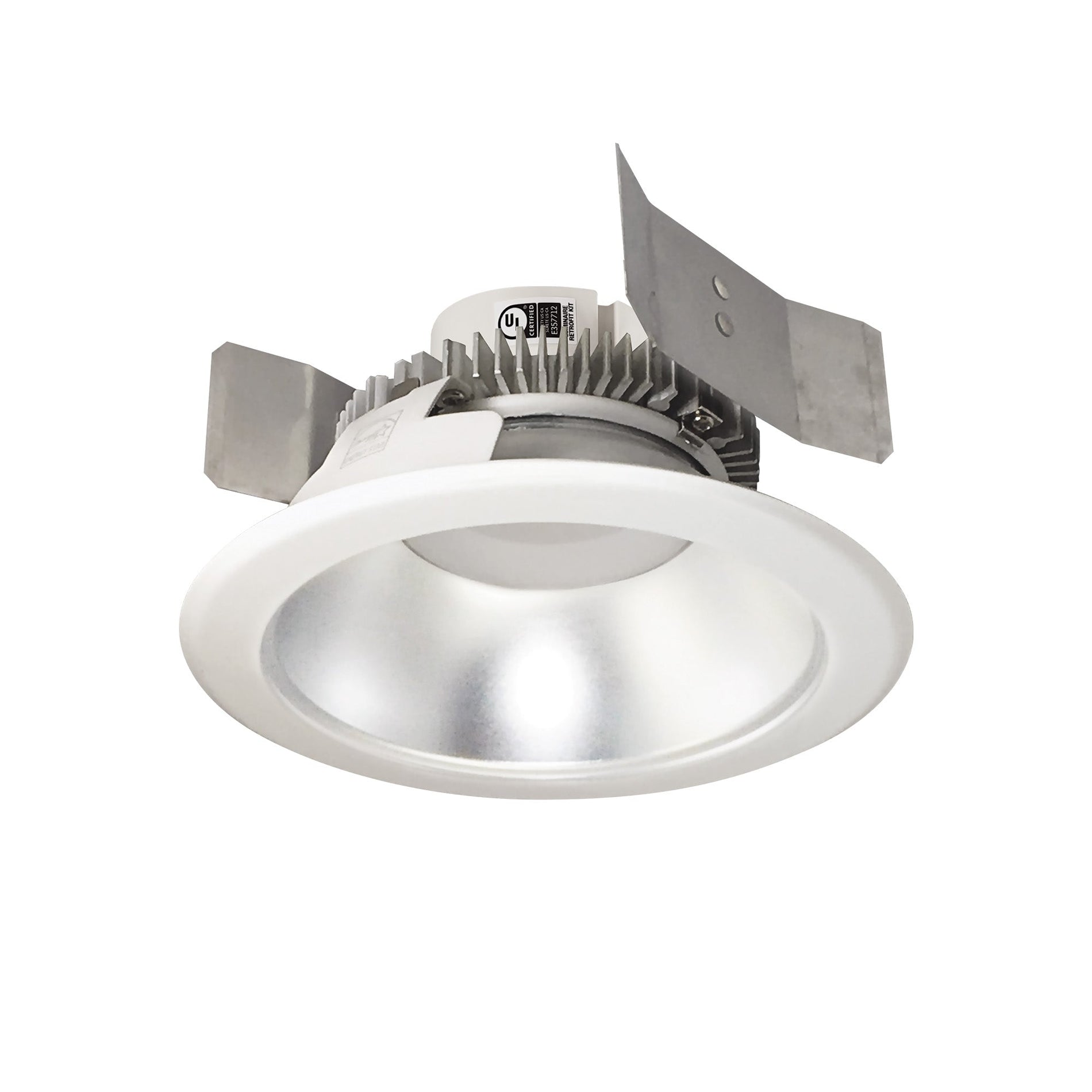 Nora NLCBC2-551TWDW/10 5 inch Cobalt Click Round Retrofit Reflector, 1000lm / 13.5W, Selectable CCT, Diffused Clear/White