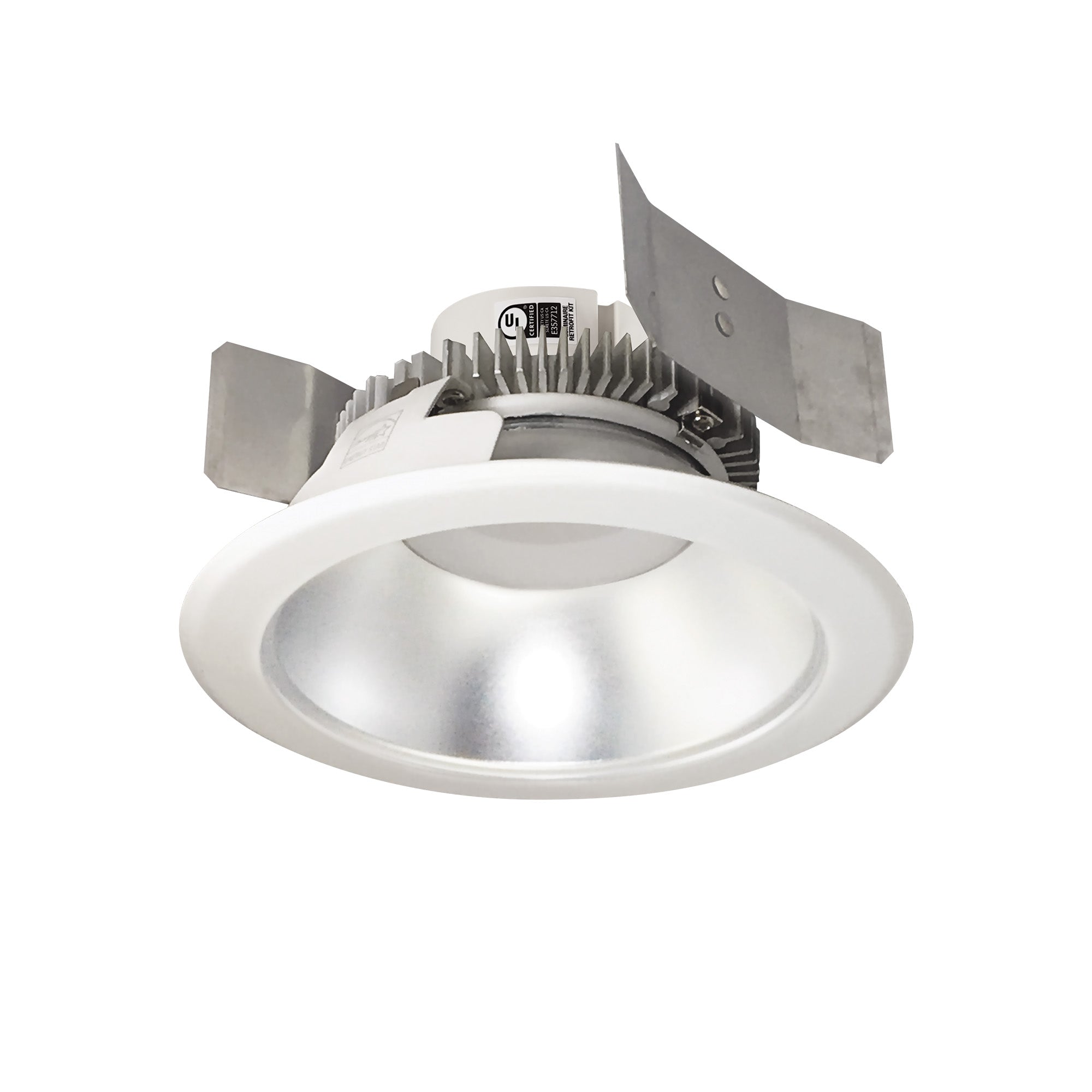 Nora NLCBC2-551TWDW/10 5 inch Cobalt Click Round Retrofit Reflector, 1000lm / 13.5W, Selectable CCT, Diffused Clear/White