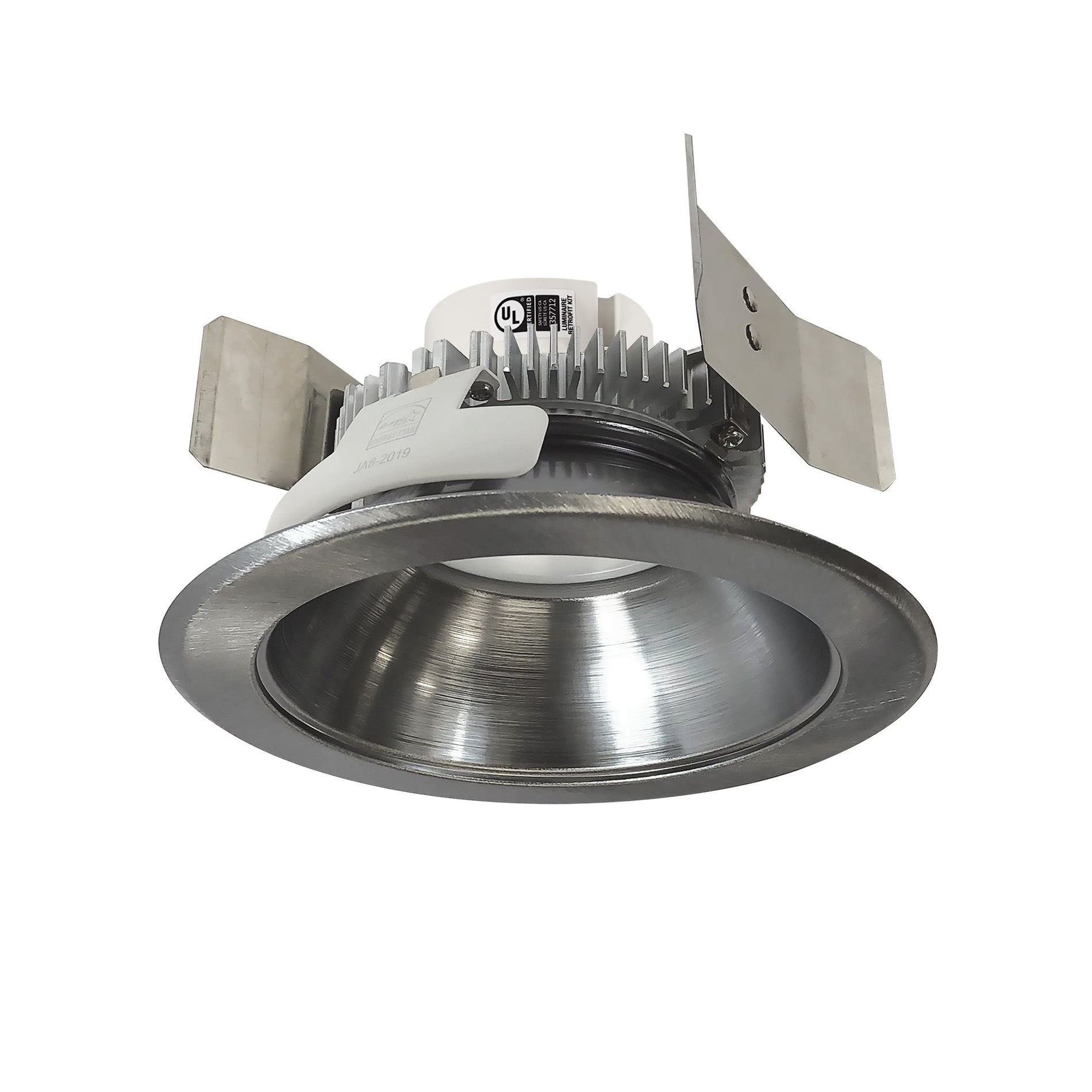 Nora NLCBC2-551TWNN/10 5 inch Cobalt Click Round Retrofit Reflector, 1000lm / 13.5W, Selectable CCT, Natural Metal