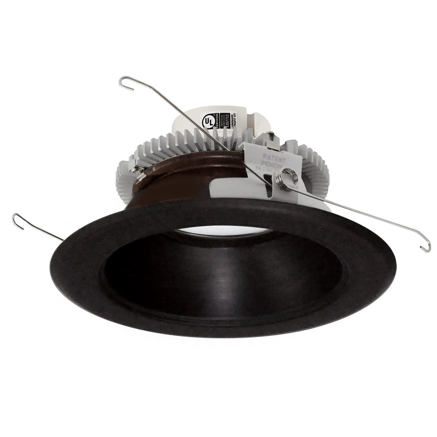 Nora NLCBC2-651TWBZBZ/10 6 inch Cobalt Click Round Retrofit Reflector, 1000lm / 13.5W, Selectable CCT, Bronze