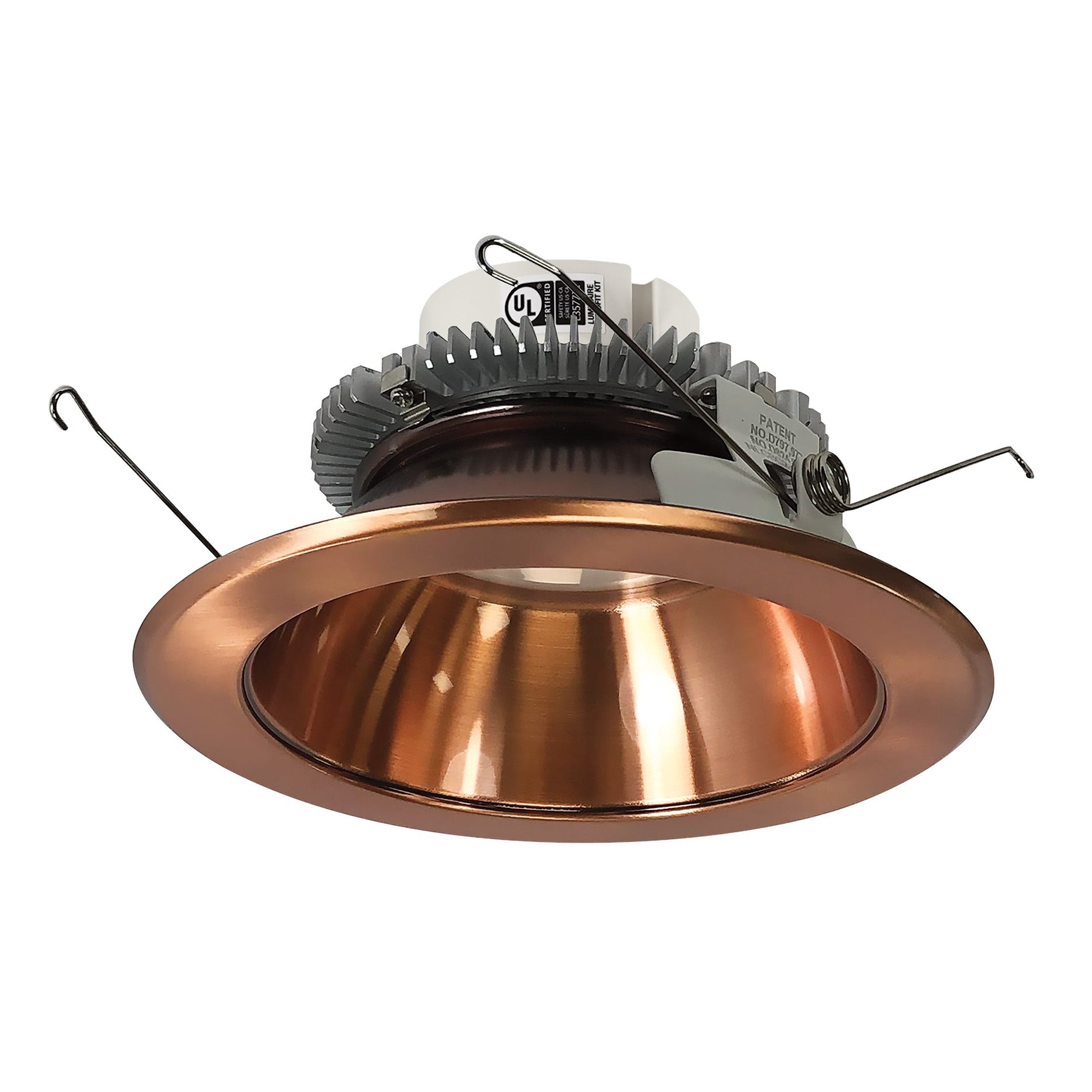 Nora NLCBC2-651TWCOCO/10 6 inch Cobalt Click Round Retrofit Reflector, 1000lm / 13.5W, Selectable CCT, Copper
