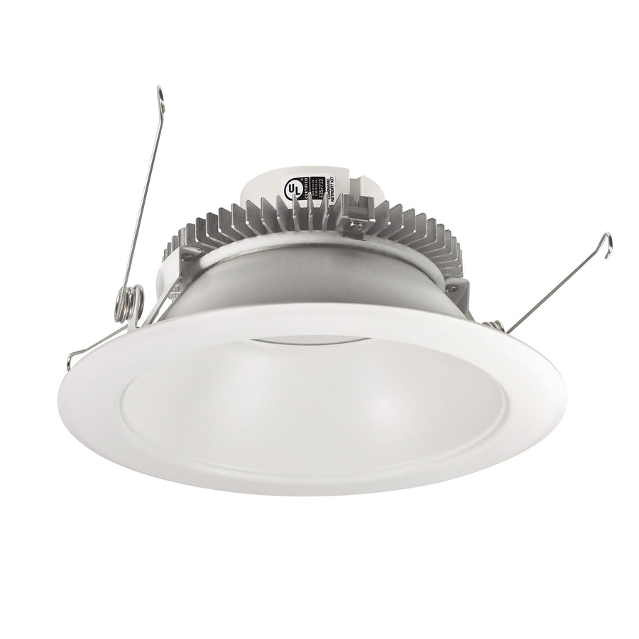 Nora NLCBC2-651TWWW/10 6 inch Cobalt Click Round Retrofit Reflector, 1000lm / 13.5W, Selectable CCT, White