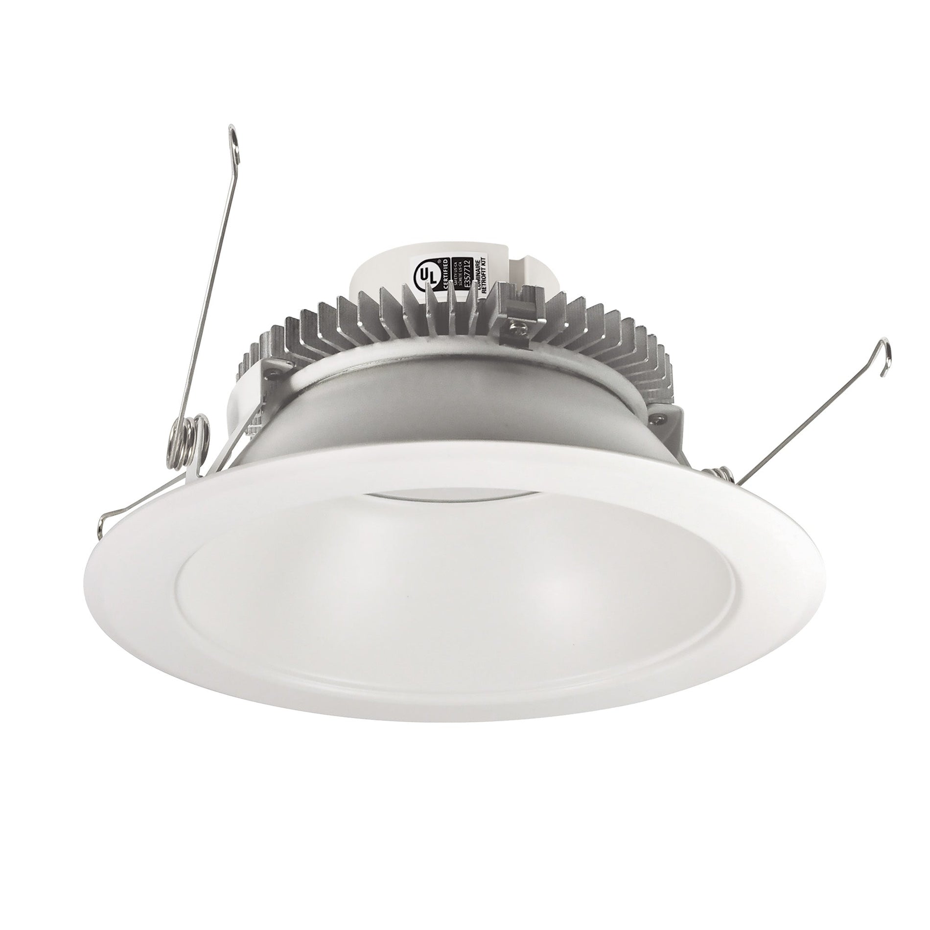 Nora NLCBC2-651TWWW/10 6 inch Cobalt Click Round Retrofit Reflector, 1000lm / 13.5W, Selectable CCT, White