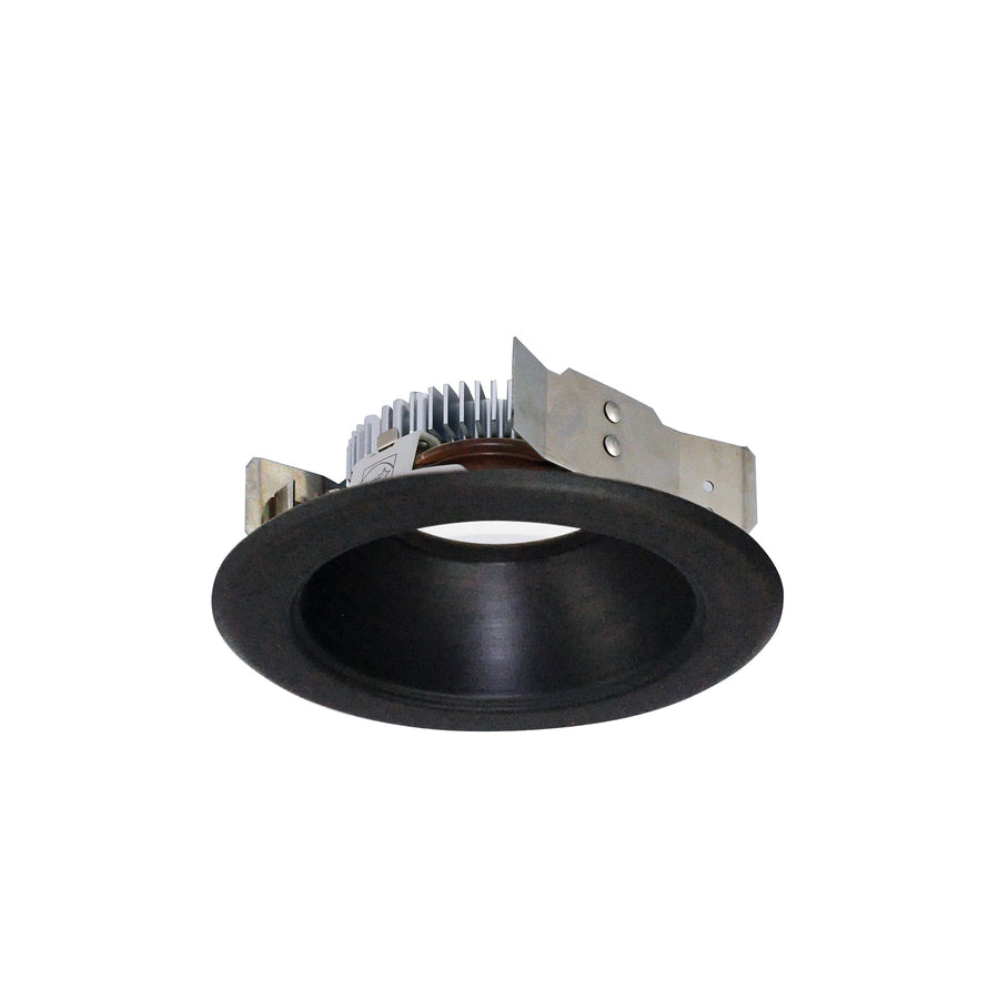Nora NLCBS-4W518530BZ 4 inch Cobalt Shallow High Lumen LED Trim, Round Reflector, 850lm, 3000K, Bronze