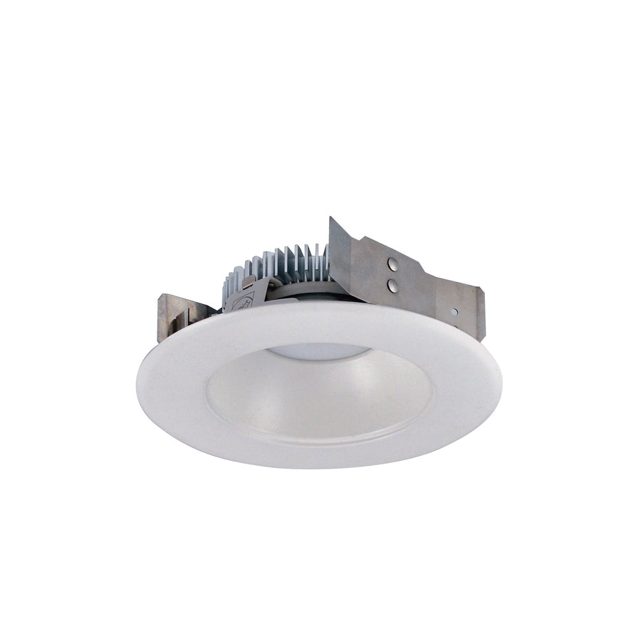 Nora NLCBS-4W518527WW 4 inch Cobalt Shallow High Lumen LED Trim, Round Reflector, 850lm, 2700K, White