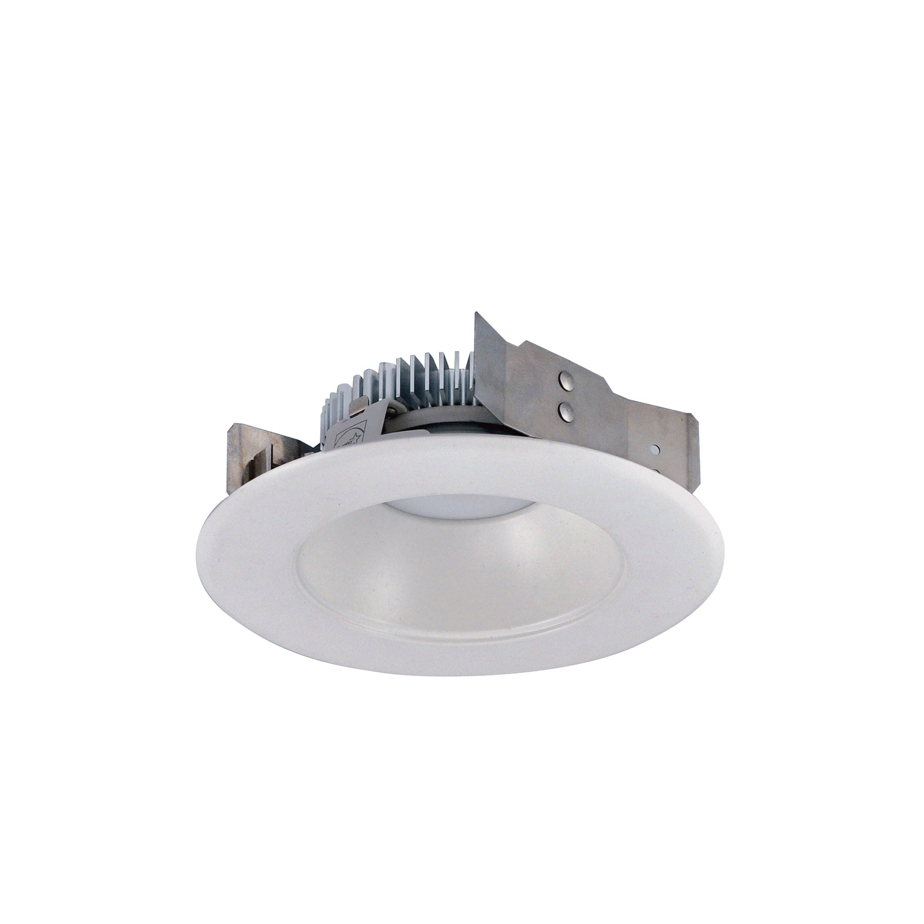 Nora NLCBS-4W511240WW 4 inch Cobalt Shallow High Lumen LED Trim, Round Reflector, 1250lm, 4000K, White