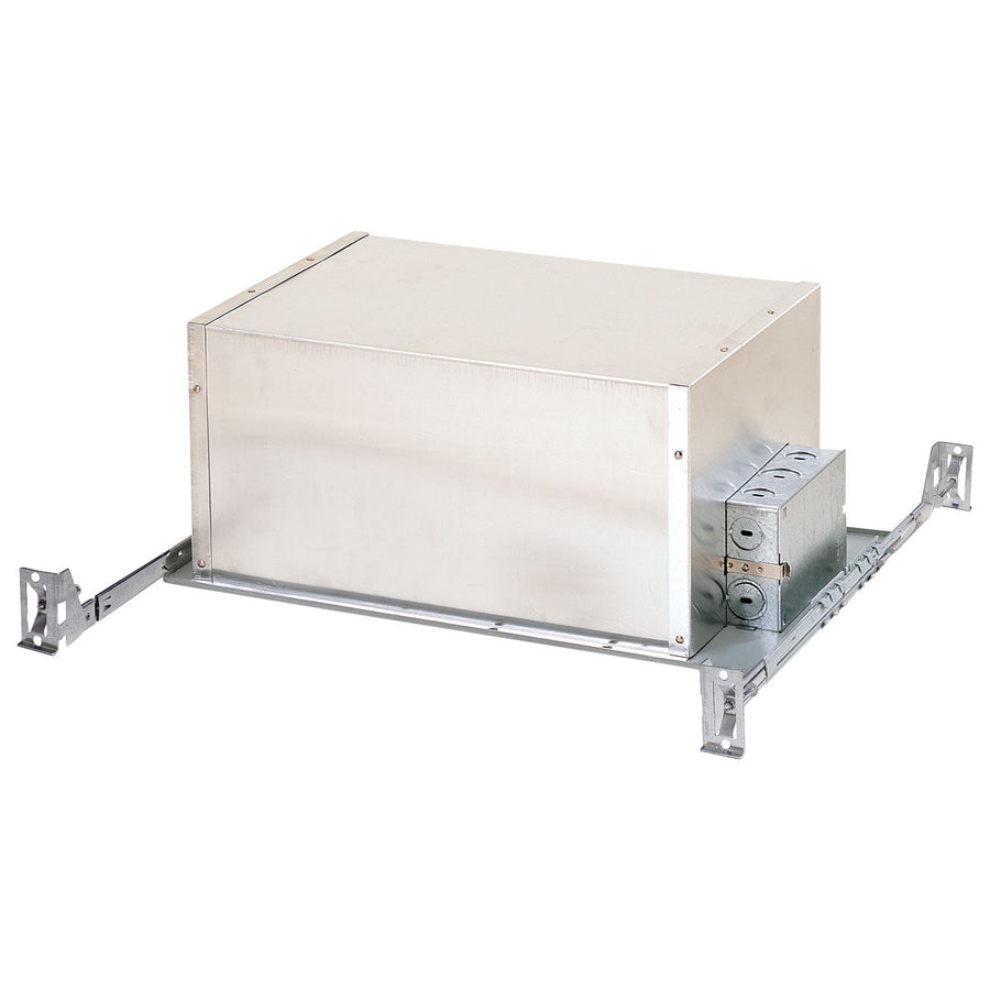 Nora NLIC-601QAT 6 inch IC AT Double Wall Low Voltage Housing, 120V/12V Mag. Transformer, Max 50W