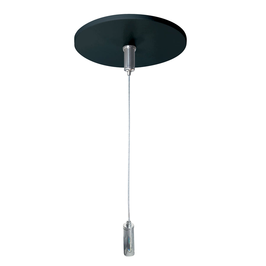 Nora NLIN-CCB 8 ft Aircraft Mounting Kit for L-Line Direct Series, Black Finish