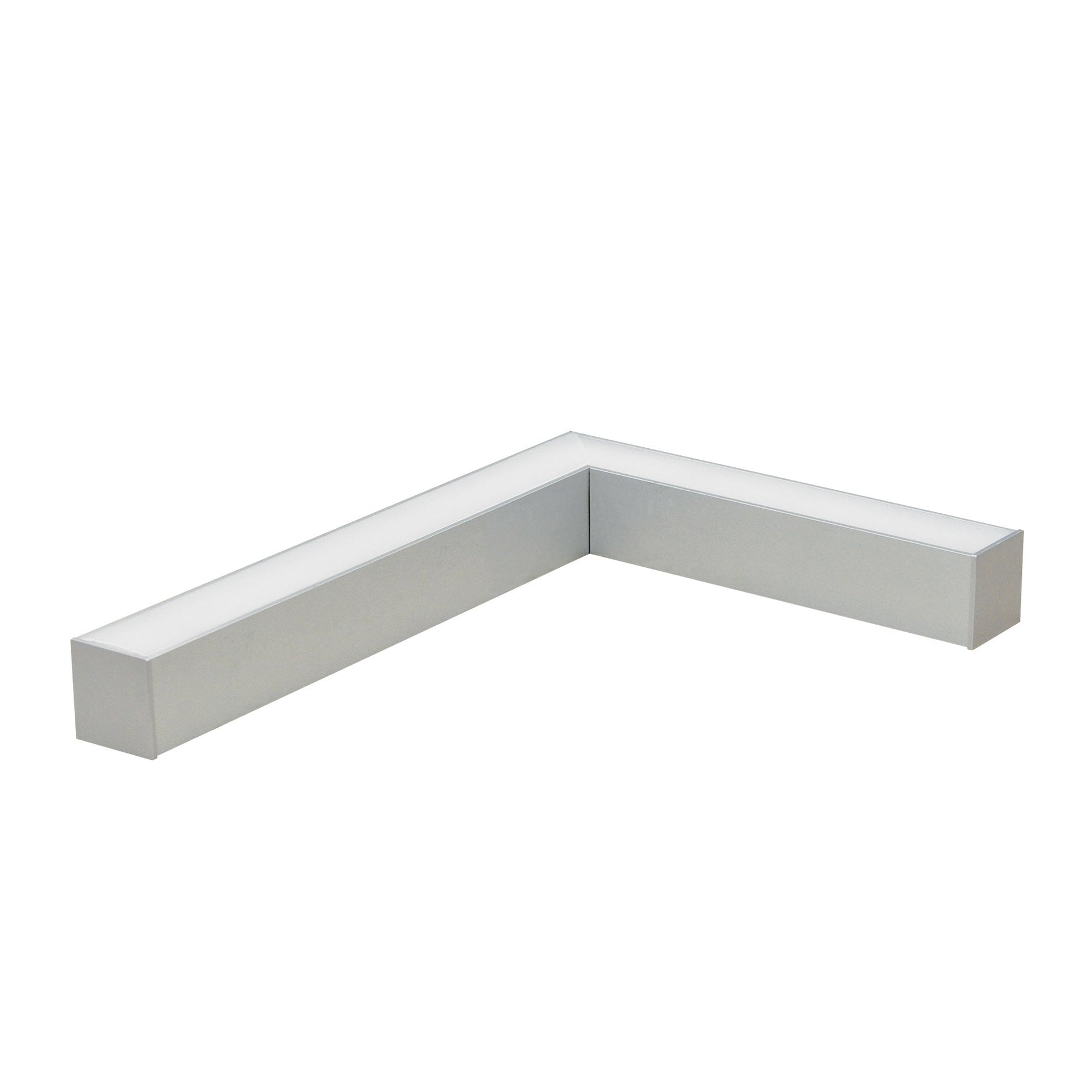 Nora NLIN-L1030A  inchL inch Shaped L-Line LED Direct Linear w/ Dedicated CCT, 3000lm / 3000K, Aluminumminum Finish
