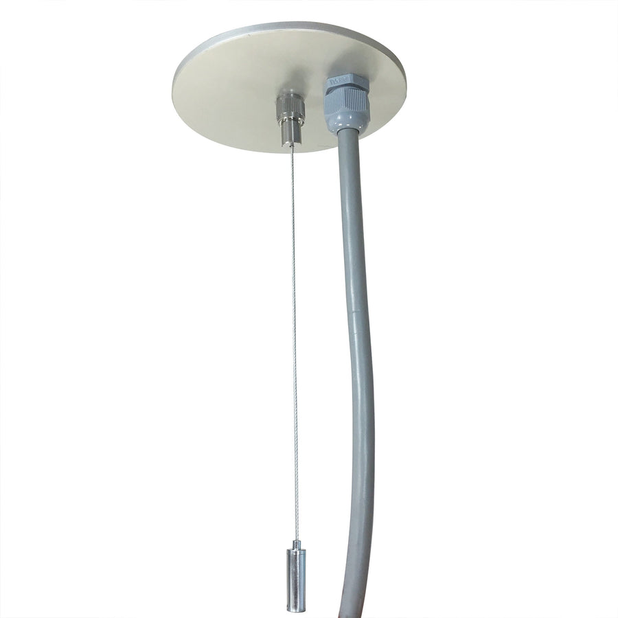 Nora NLIN-PCCA 8 ft Pendant & Power Mounting Kit for L-Line Direct Series, Aluminumminum Finish
