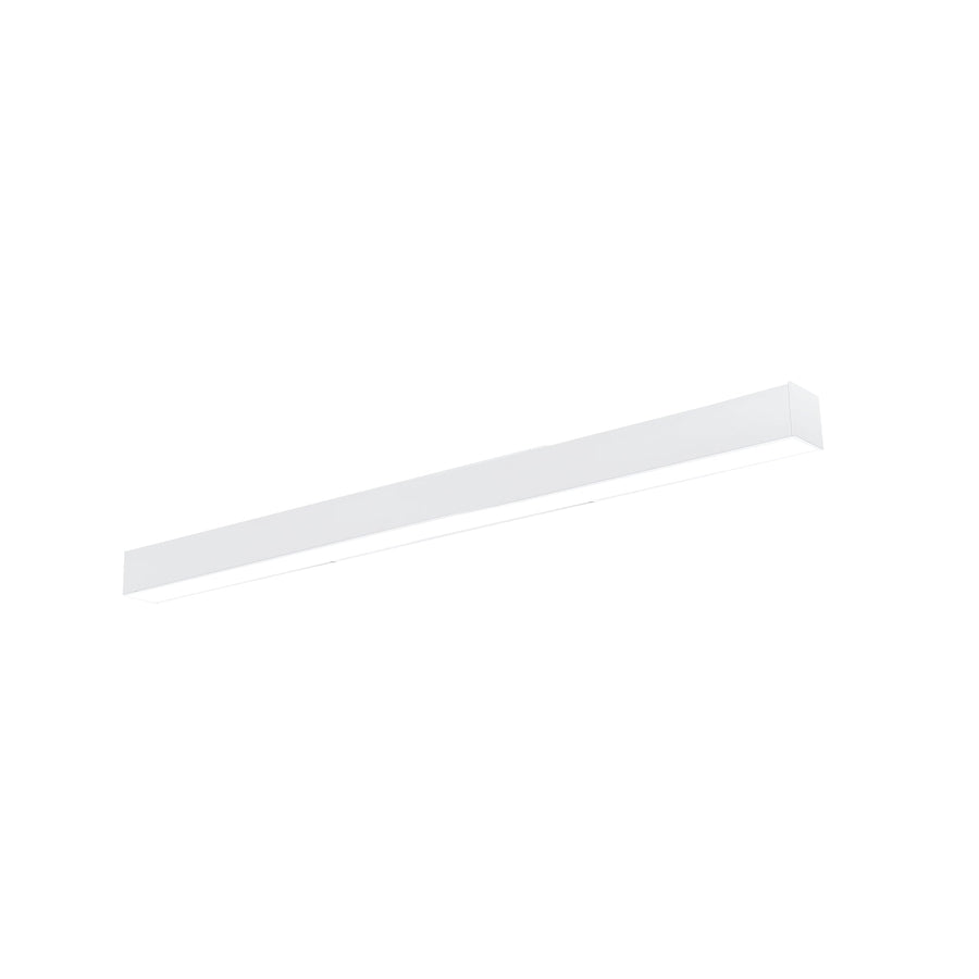 Nora NLINSW-4334W 4 ft L-Line LED Direct Linear w/ Selectable Wattage & CCT, White Finish