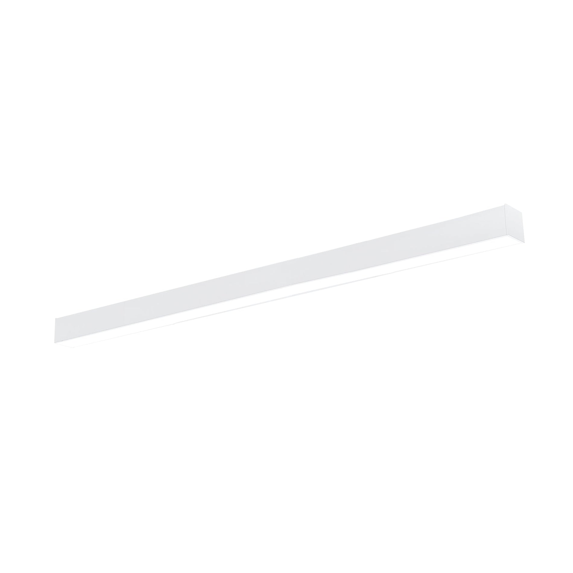 Nora NLINSW-8334W/EM 8 ft L-Line LED Direct Linear w/ Selectable Wattage & CCT, with Emergency, White Finish