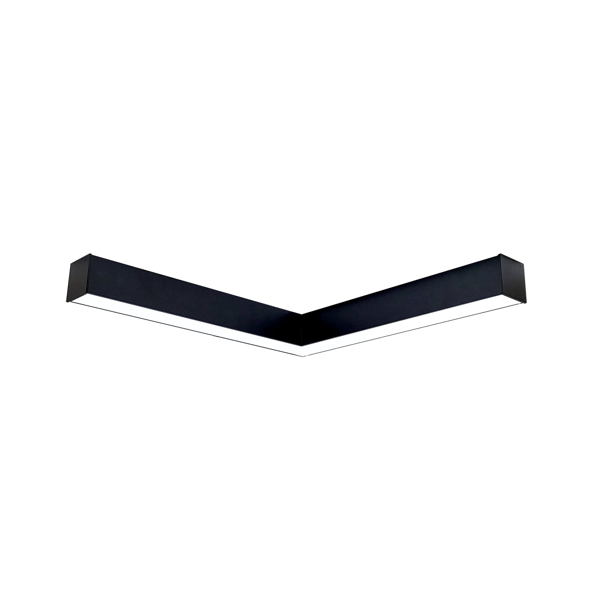 Nora NLINSW-L334B  inchL inch Shaped L-Line LED Direct Linear w/ Selectable Wattage & CCT, Black Finish