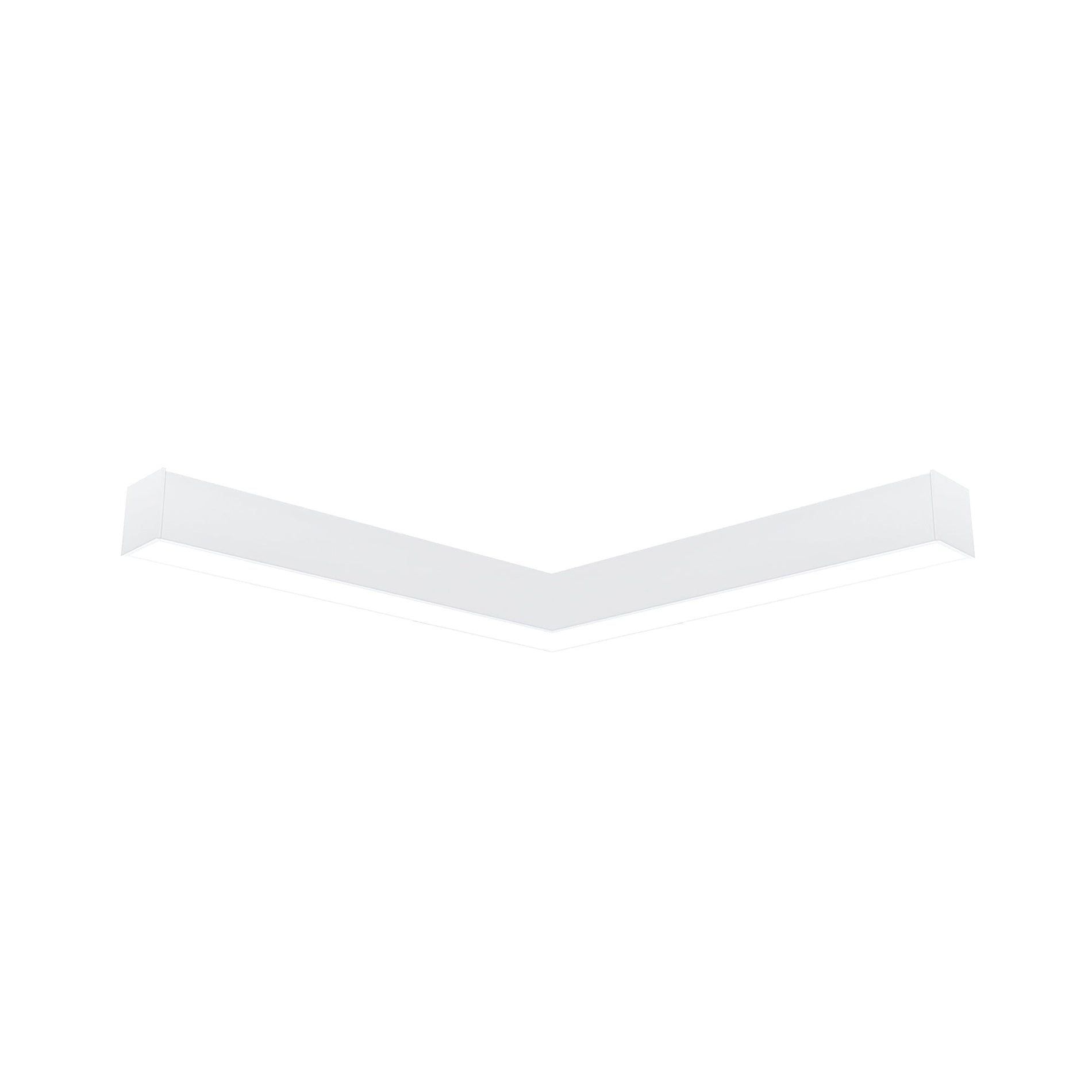 Nora NLINSW-L334W  inchL inch Shaped L-Line LED Direct Linear w/ Selectable Wattage & CCT, White Finish