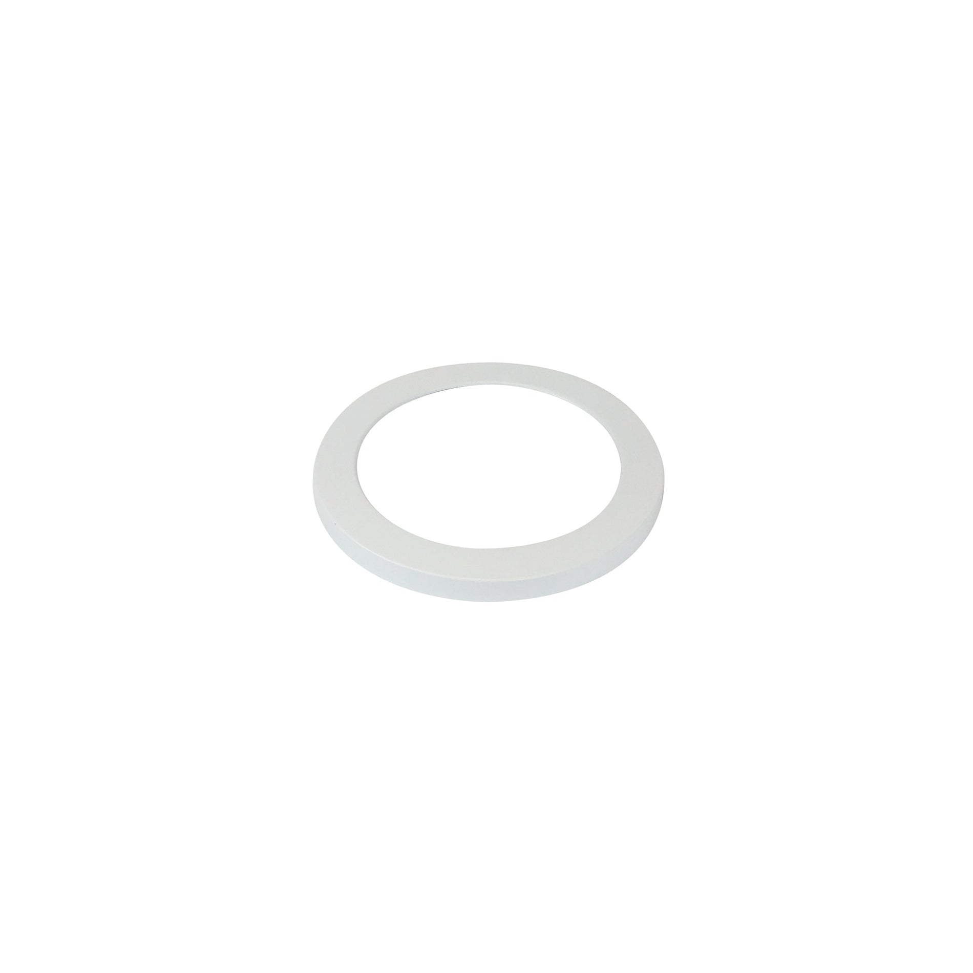 Nora NLOCAC-8RMPW 8 inch Decorative Ring for ELO+, Matte Powder White