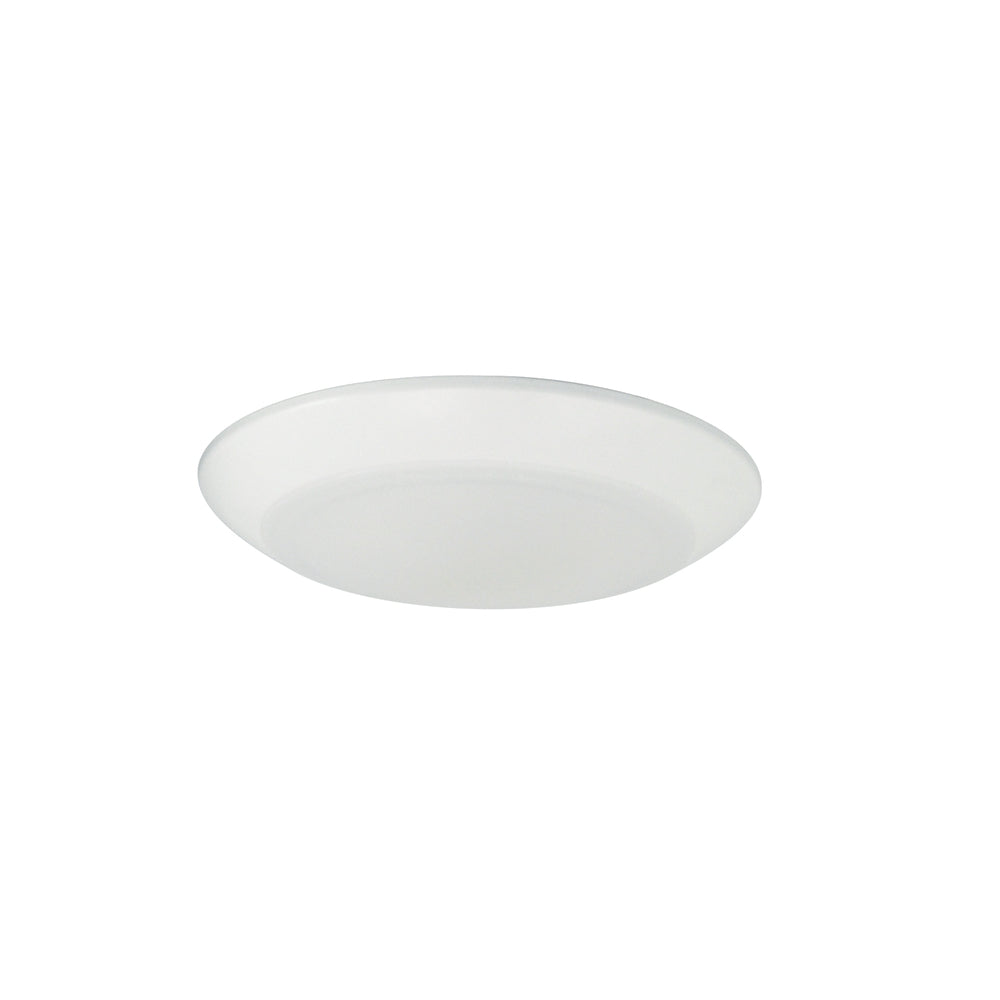 Nora Lighting NLOPAC-R4T2440W 4 AC T24 Opal LED Surface Mount, 850lm 13W, 4000K, White finish