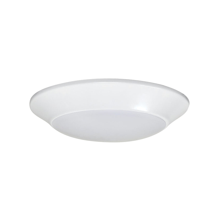Nora NLOPAC-R4TWW 4 inch AC Opal LED Surface Mount, 700lm / 10W, Selectable CCT, White finish