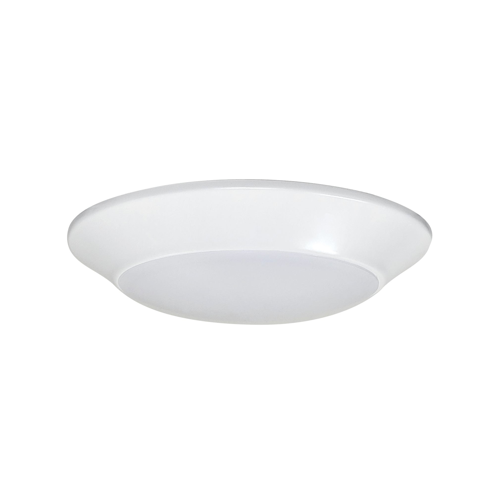 Nora NLOPAC-R4TWW 4 inch AC Opal LED Surface Mount, 700lm / 10W, Selectable CCT, White finish