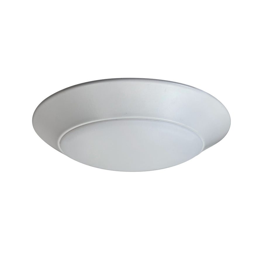 Nora NLOPAC-R6TWW 6 inch AC Opal LED Surface Mount, 1200lm / 16W, Selectable CCT, White finish