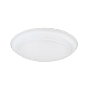Nora NLOPAC2-R6509T2430W 6 inch AC Opal LED Surface Mount, 1100lm / 16.5W, 3000K, White finish