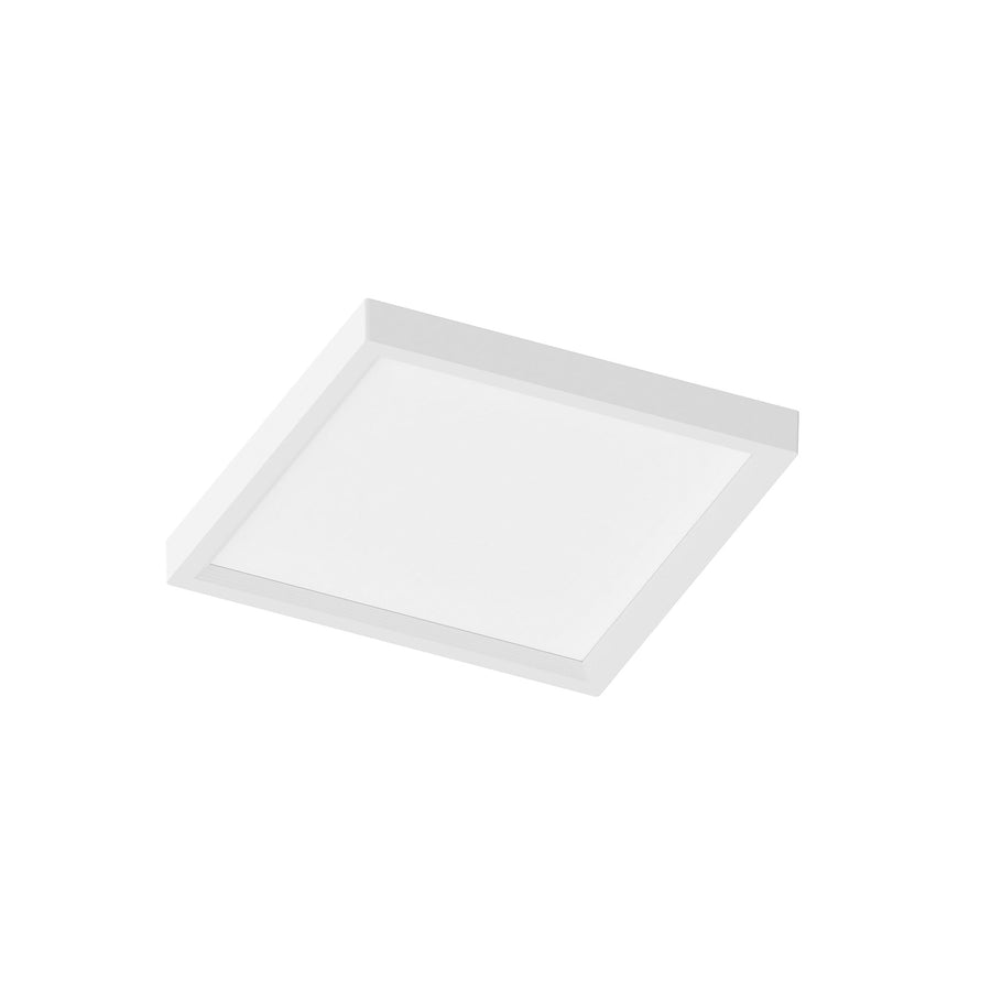 Nora NLOS-S62L27WW 7 inch SURF Square LED Surface Mount with Dedicated CCT, 1150lm / 14W, 2700K, Matte Powder White Finish