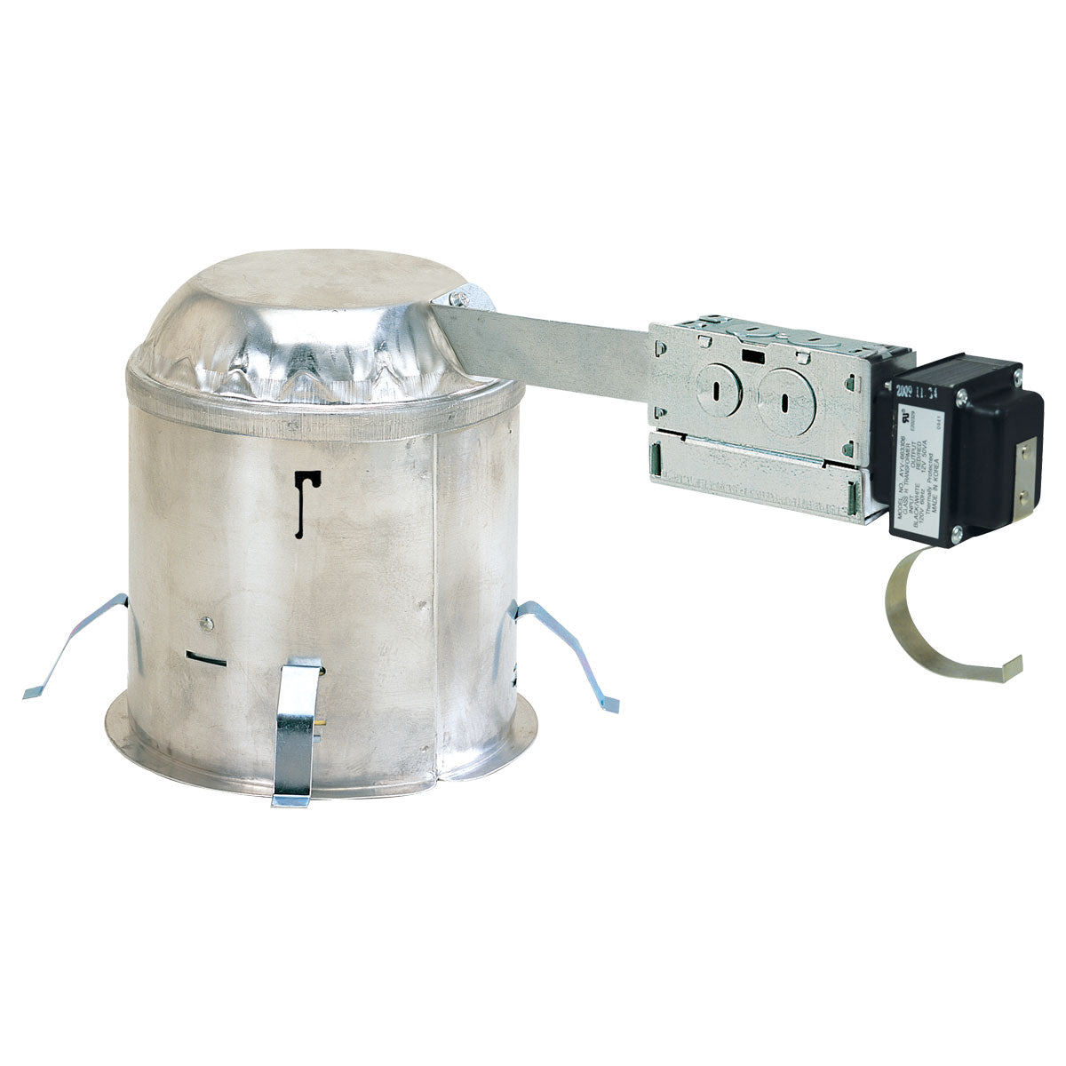 Nora NLR-604/75Q 6 inch Low Voltage Remodel Housing, 120V/12V Mag. Transformer, Max 75W