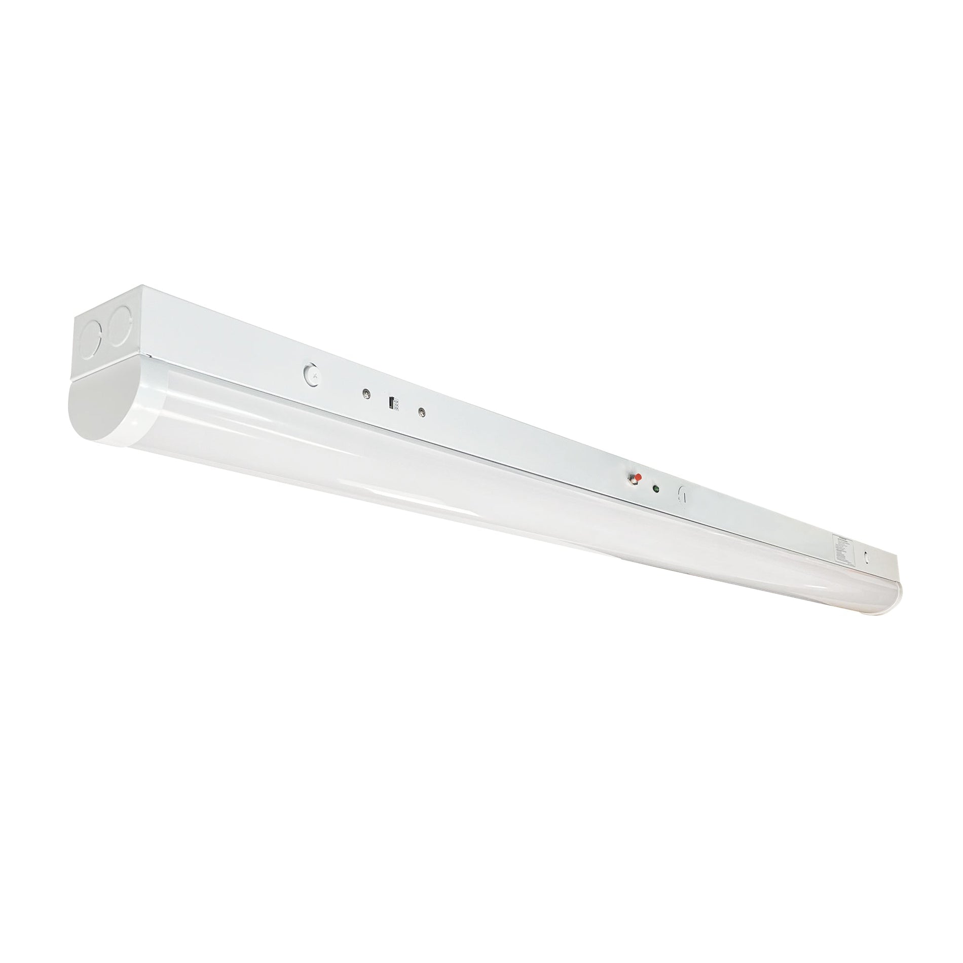Nora NLSTR-8L1334W/EM 92.75 inch LED Tunable Strip Light, 8000lm / 65W, Selectable CCT (30/35/40K), White finish, 120-277V input; 0-10V Dimming w/ Integral Emergency