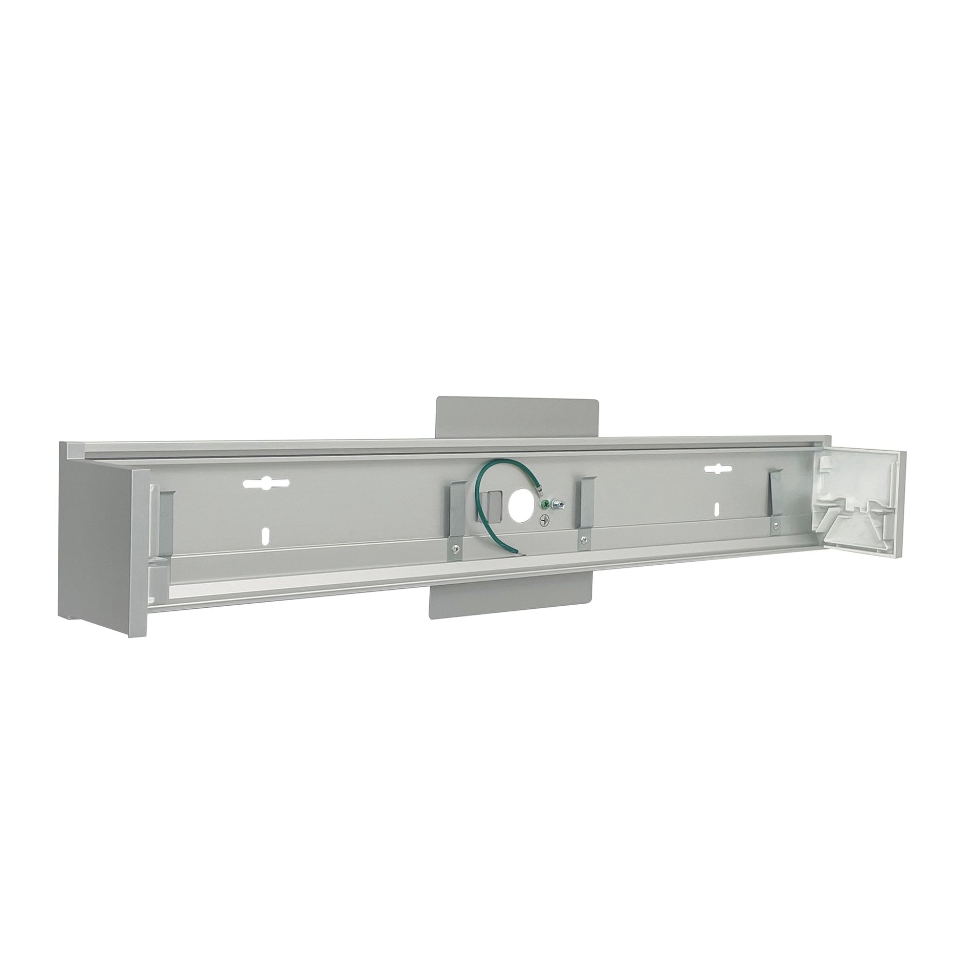 Nora NLUD-8WMA/6W Wall Mount Kit for NLUD-8334, Aluminumminum Finish, wired for EM