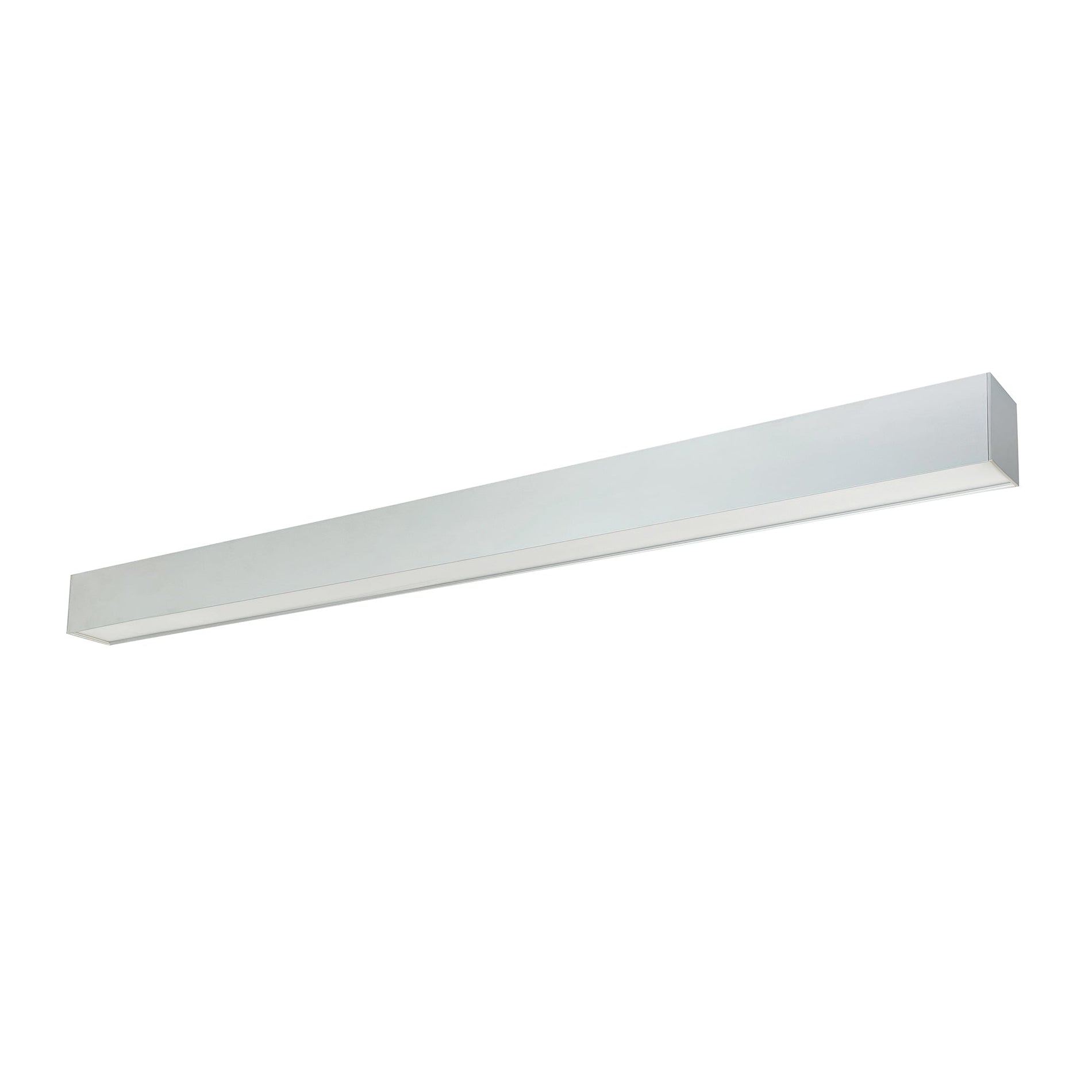 Nora NLUD-4334A/EM 4 ft L-Line LED Indirect/Direct Linear, 6152lm / Selectable CCT, Aluminumminum Finish, with EM