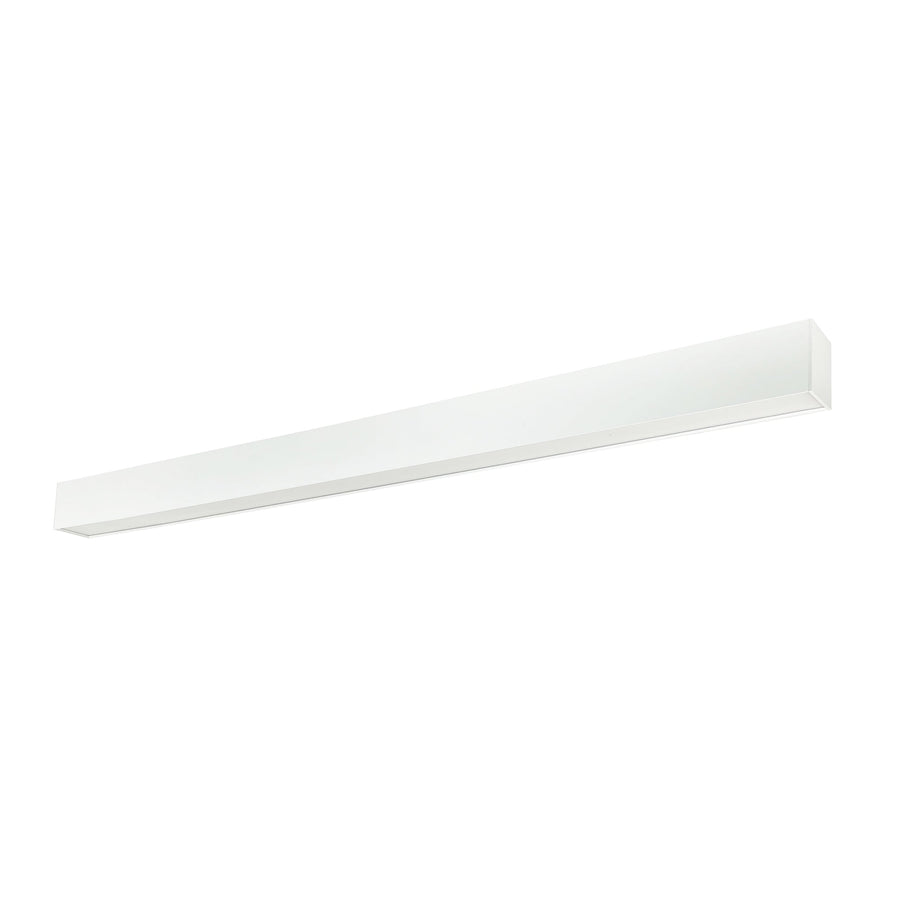 Nora NLUD-8334W 8 ft L-Line LED Indirect/Direct Linear, 12304lm / Selectable CCT, White Finish
